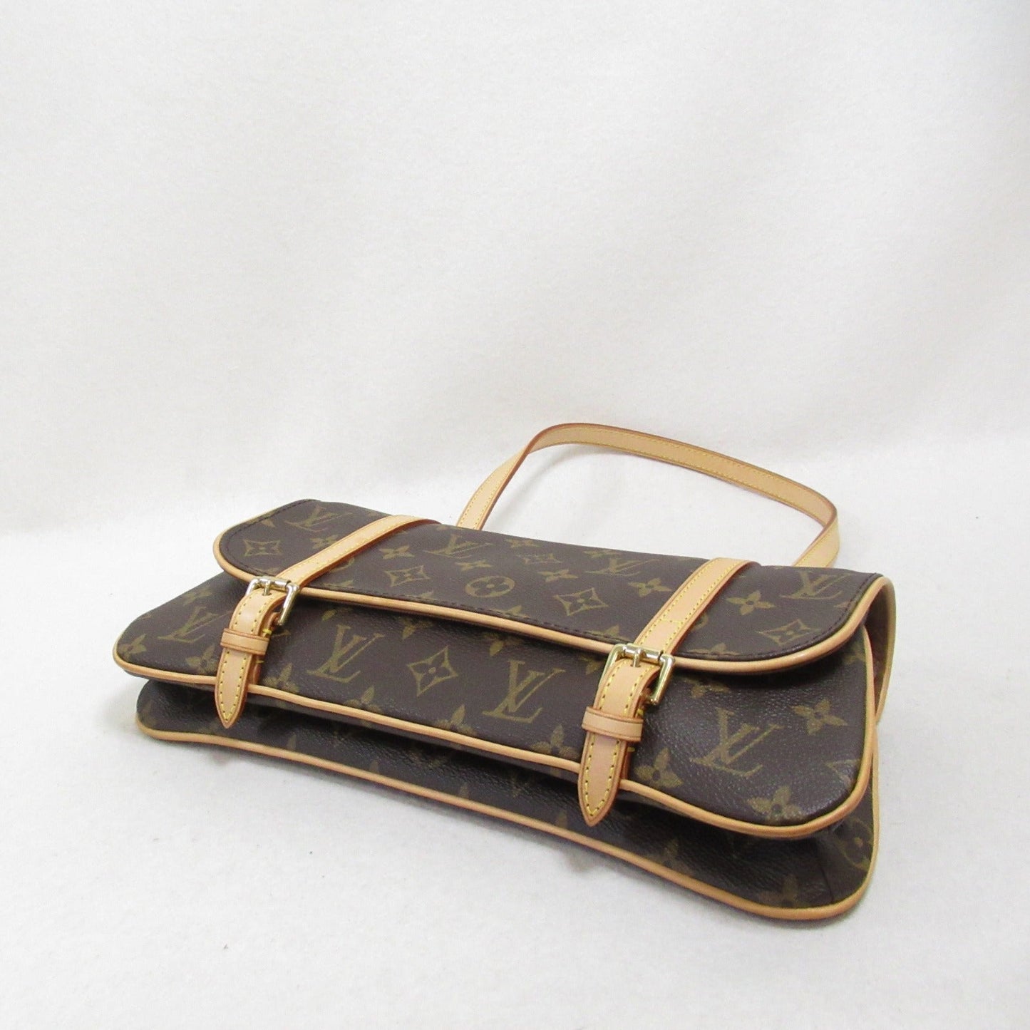 Louis Vuitton Marelle Shoulder Bag Monogram Brown