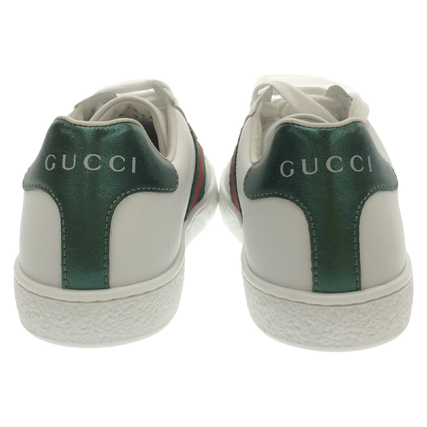 Luxury Gucci Trending 2025 Kids Leather Sneakers White