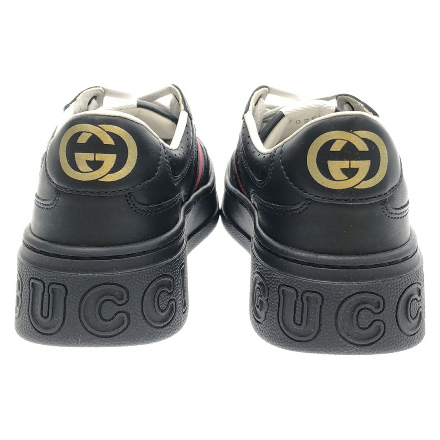 Luxury Gucci Trending 2025 Kids Leather Sneakers Navy