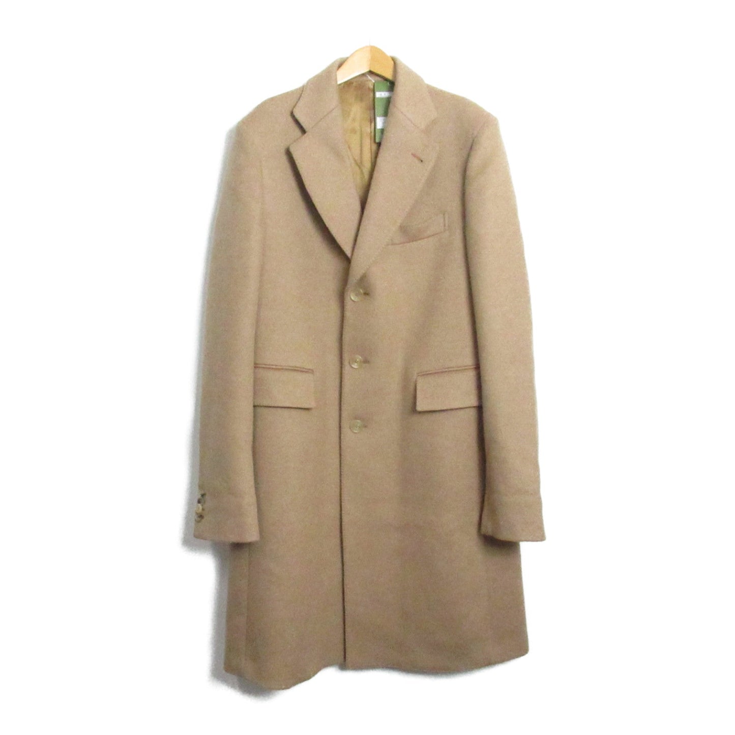Luxury Gucci Trending 2025 Camel Hair Coat Brown Men