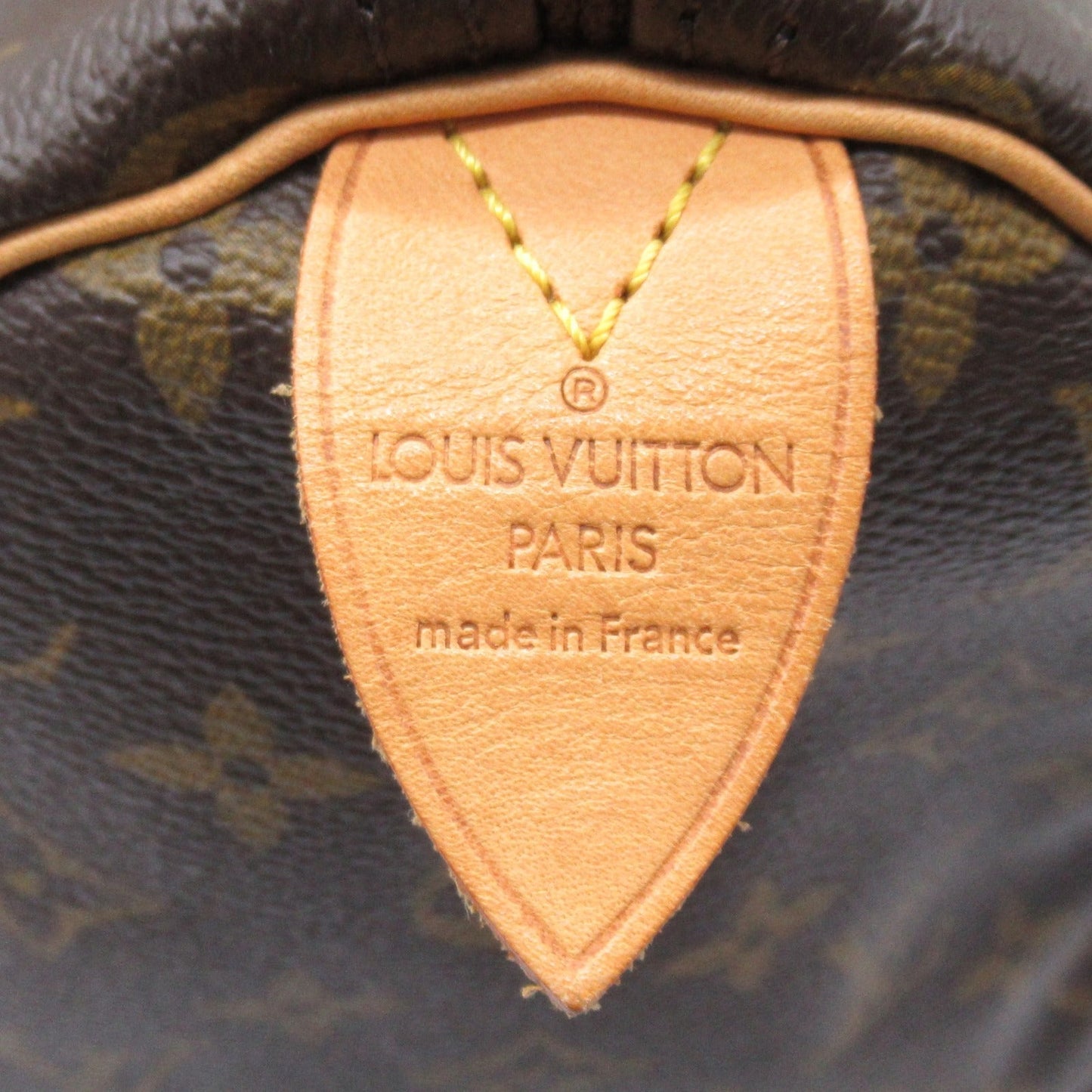 Louis Vuitton Speedy 30 Handbag Monogram Brown