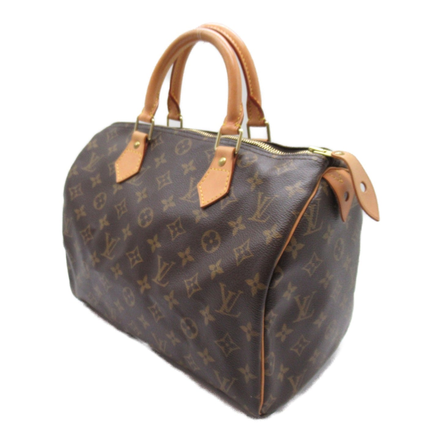 Louis Vuitton Speedy 30 Handbag Monogram Brown