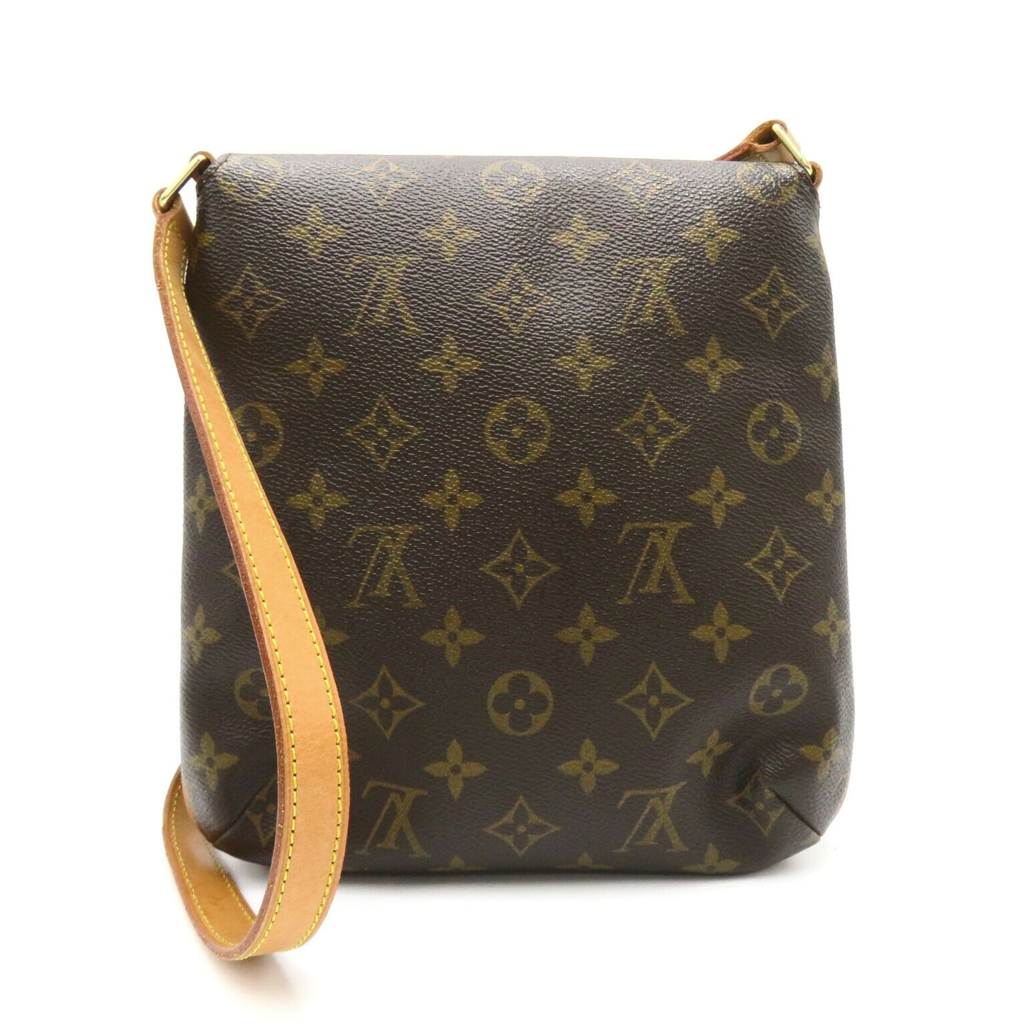 Louis Vuitton Musette Salsa Short Shoulder Bag Brown