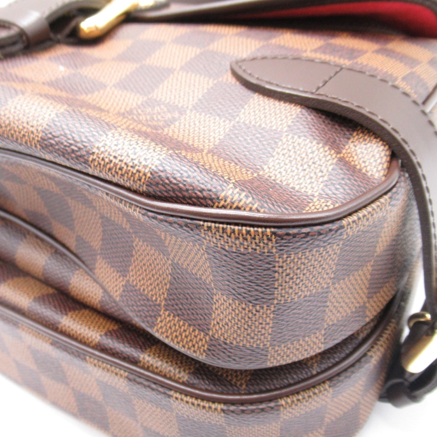 Louis Vuitton Damier Shoulder Bag Brown N51200