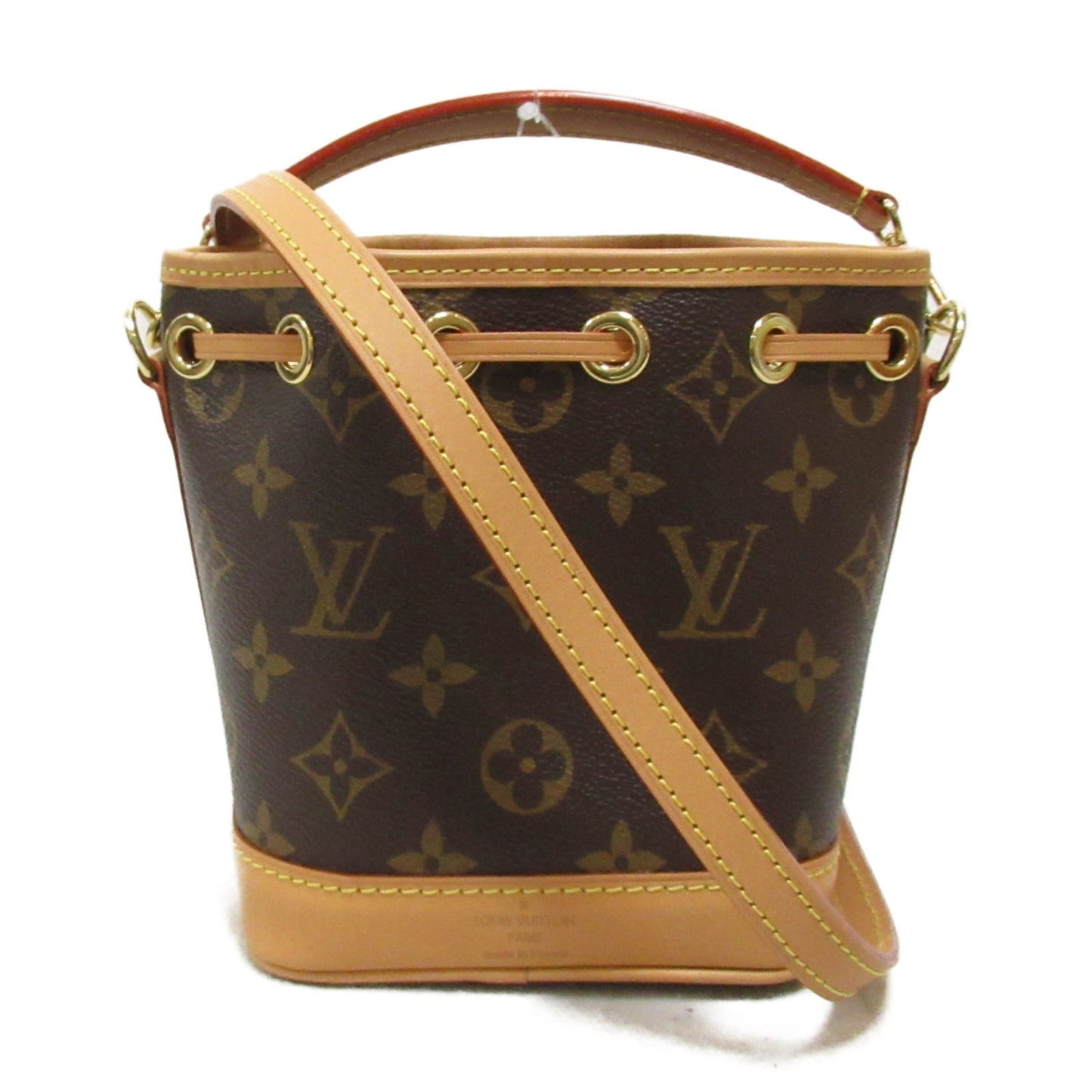 Louis Vuitton Nano Noe Shoulder Bag Brown M81266