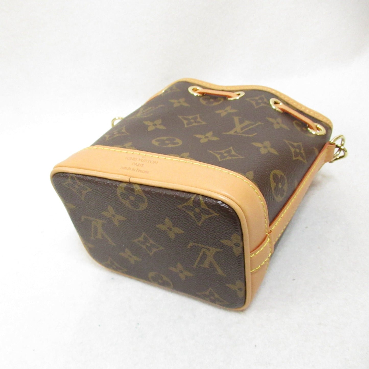 Louis Vuitton Nano Noe Shoulder Bag Brown M81266