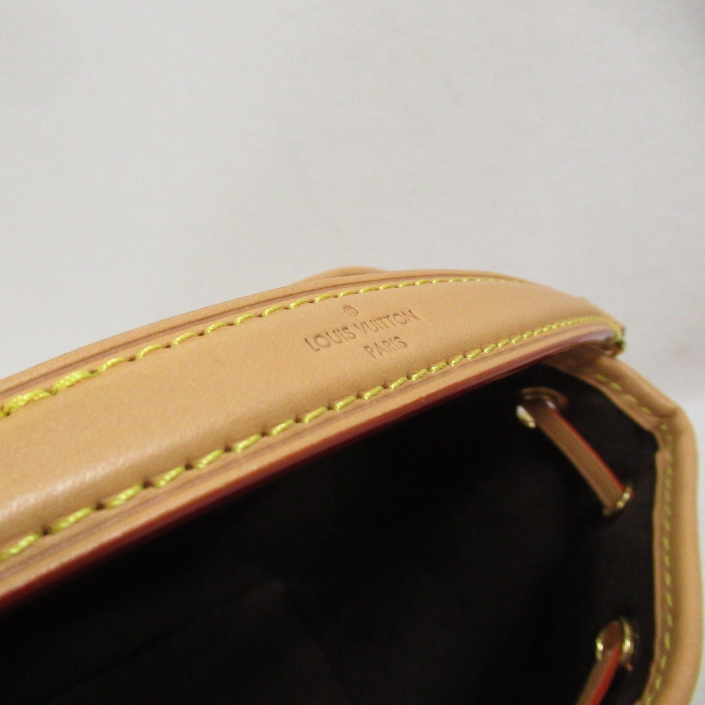 Louis Vuitton Nano Noe Shoulder Bag Brown M81266