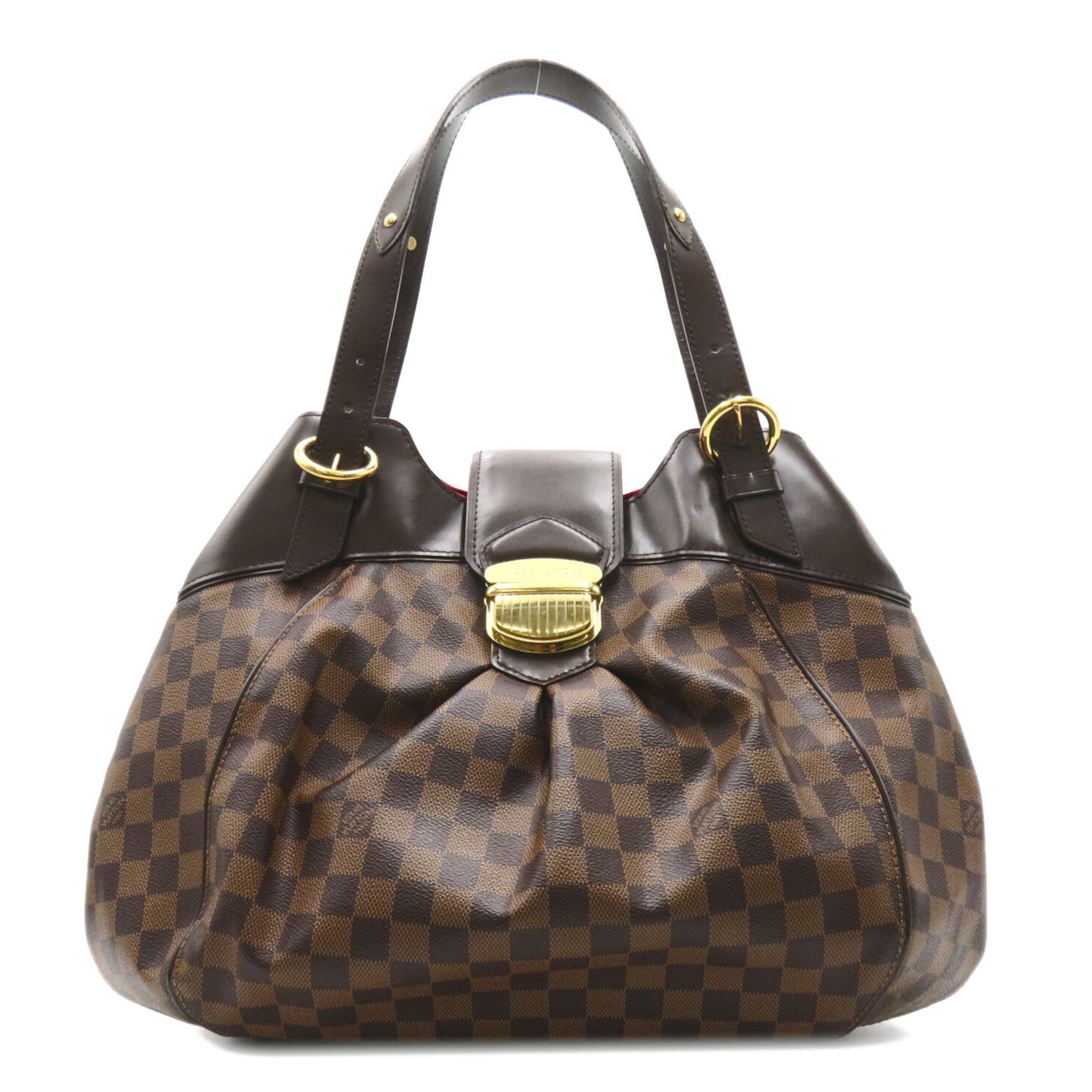 Louis Vuitton Sistina GM Shoulder Bag Brown