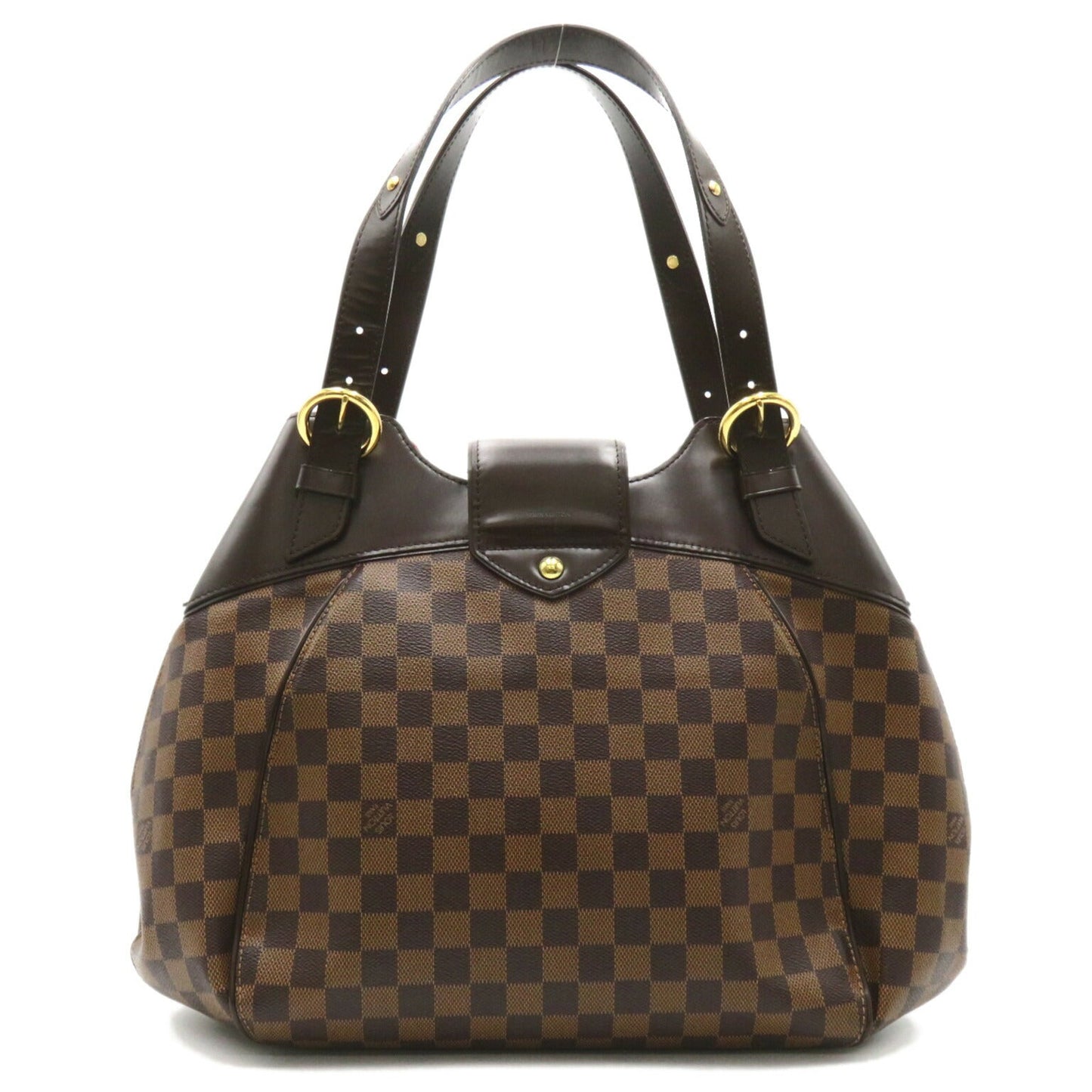Louis Vuitton Sistina GM Shoulder Bag Brown