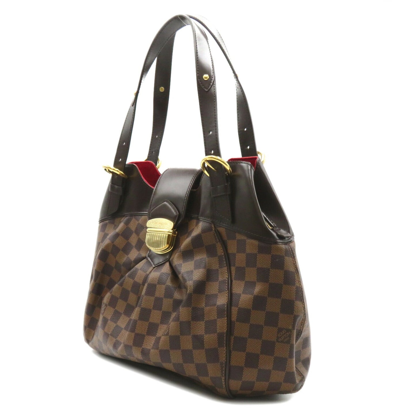 Louis Vuitton Sistina GM Shoulder Bag Brown