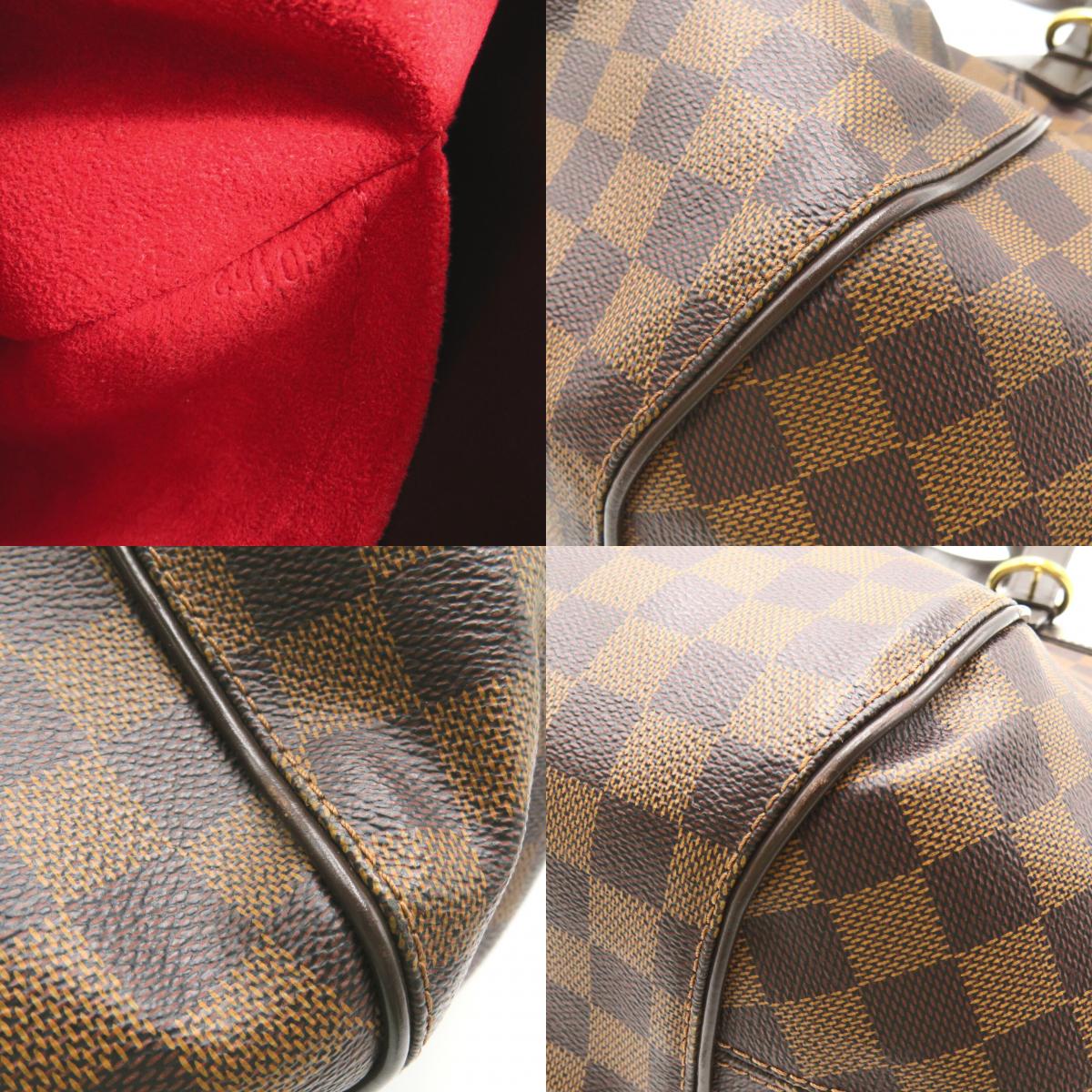 Louis Vuitton Sistina GM Shoulder Bag Brown