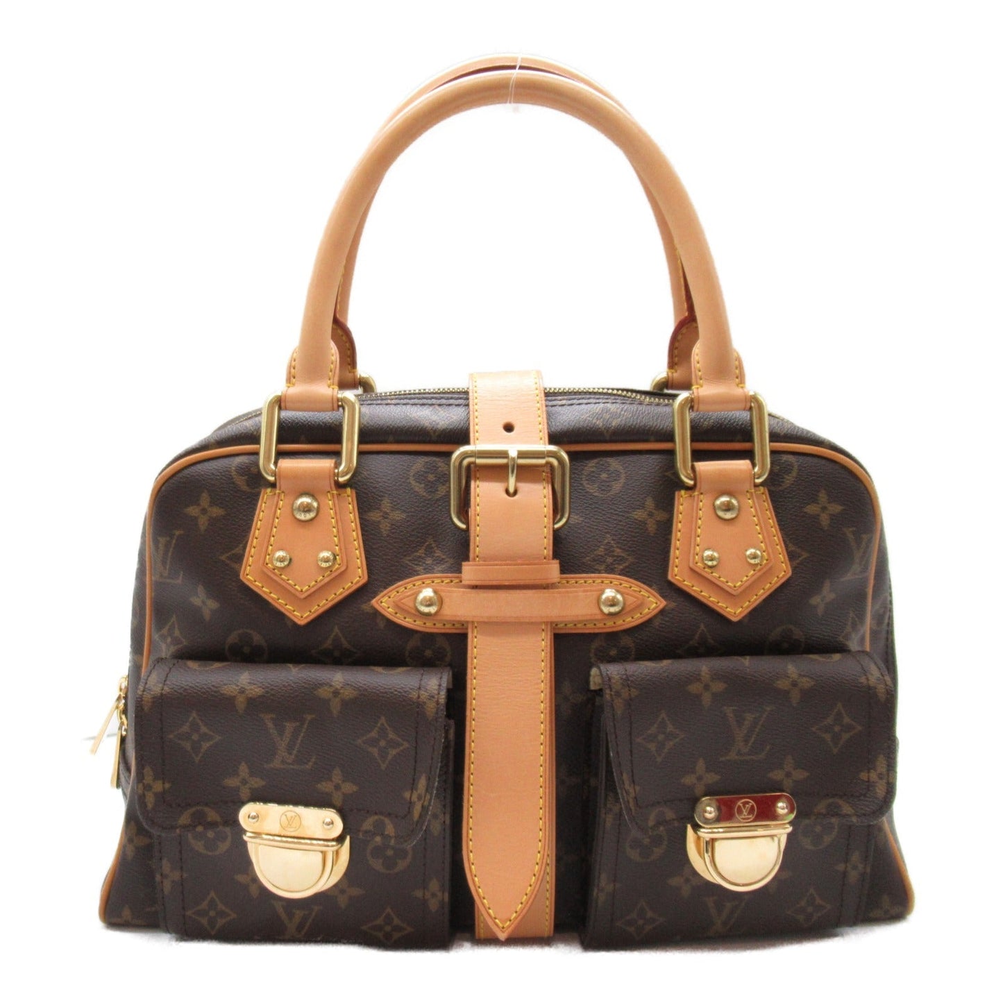 Louis Vuitton Manhattan GM Handbag Brown M40025
