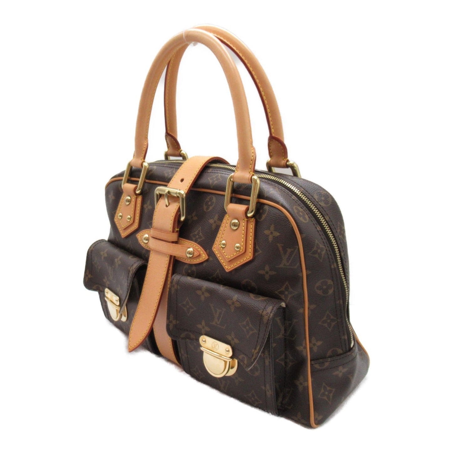 Louis Vuitton Manhattan GM Handbag Brown M40025