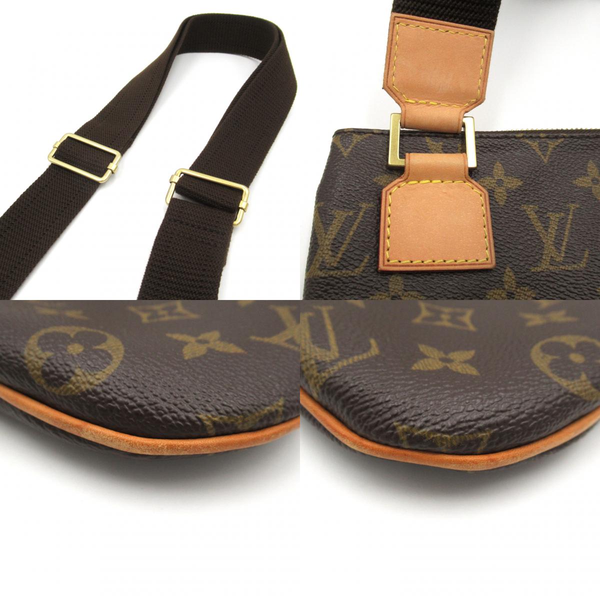 Louis Vuitton Bosphore Pochette Shoulder Bag Brown