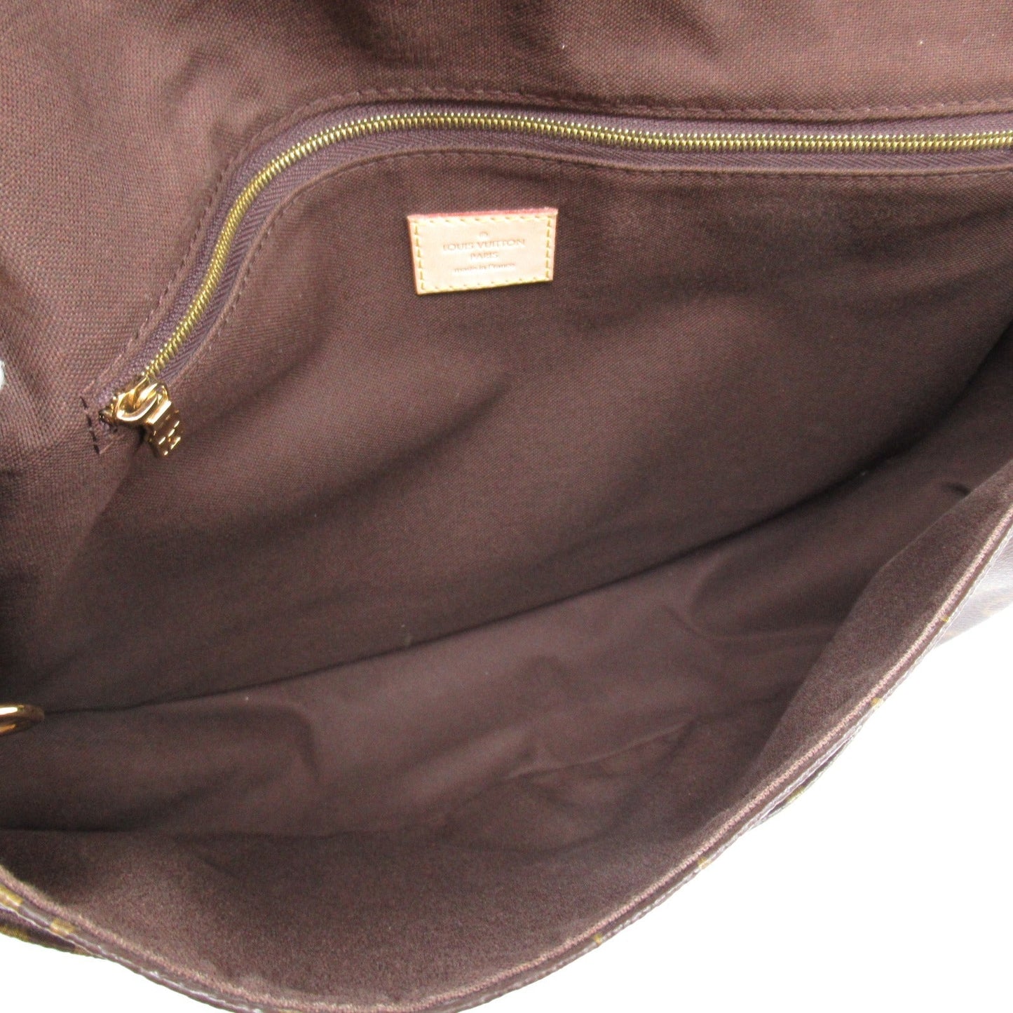 Louis Vuitton Monogram Shoulder Bag Brown M40473