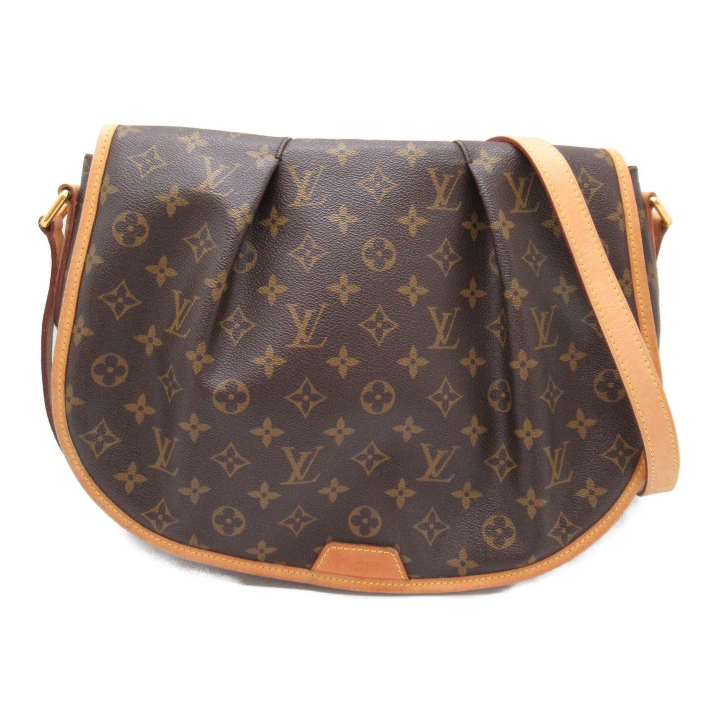 Louis Vuitton Monogram Shoulder Bag Brown M40473