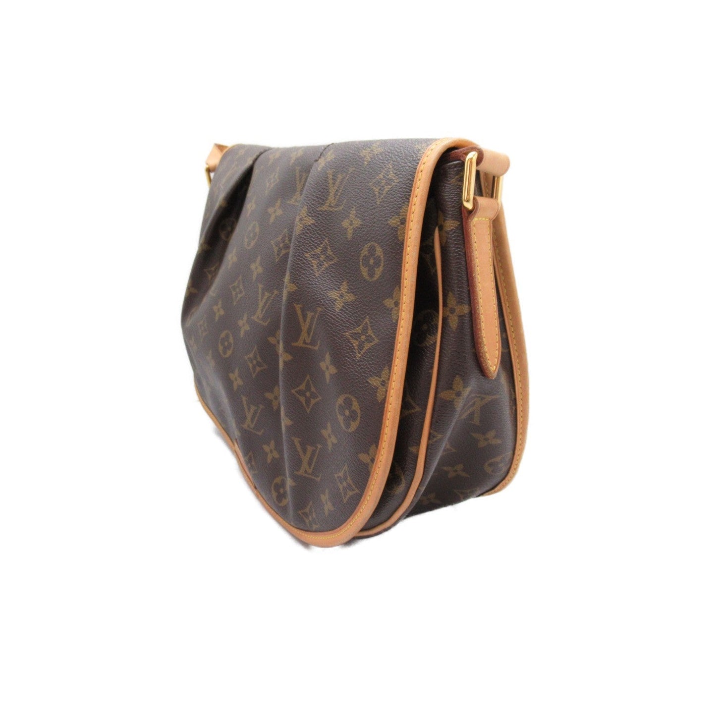 Louis Vuitton Monogram Shoulder Bag Brown M40473