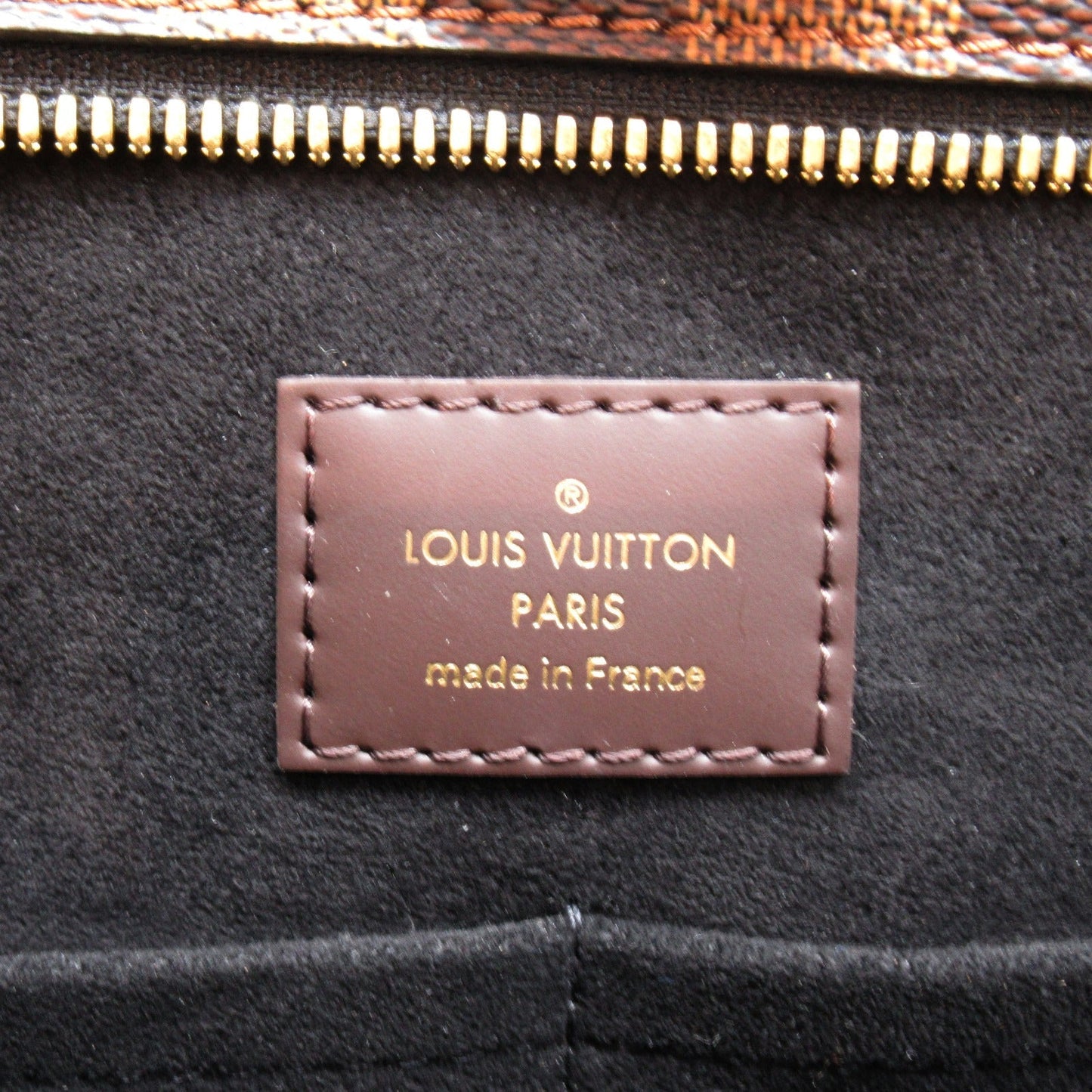 Louis Vuitton Damier Leather PVC Coated Canvas Shoulder Bag N44023