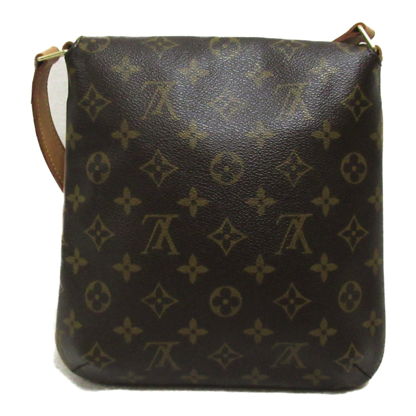 Louis Vuitton Musette Salsa Long Shoulder Bag Brown