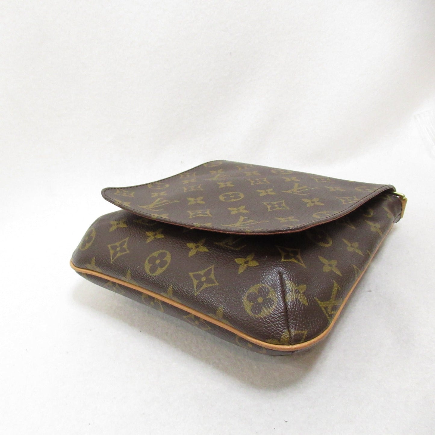 Louis Vuitton Musette Salsa Long Shoulder Bag Brown