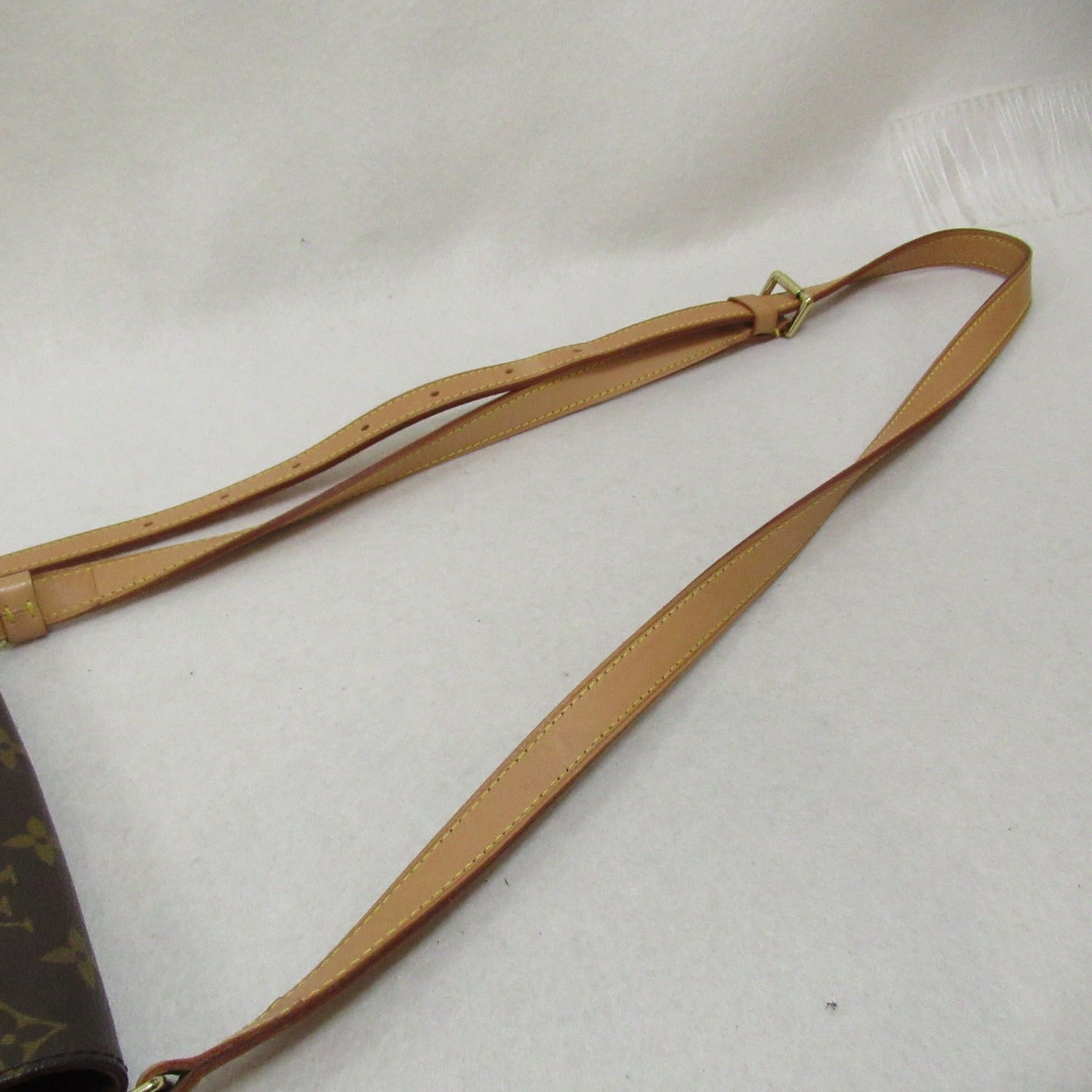 Louis Vuitton Musette Salsa Long Shoulder Bag Brown