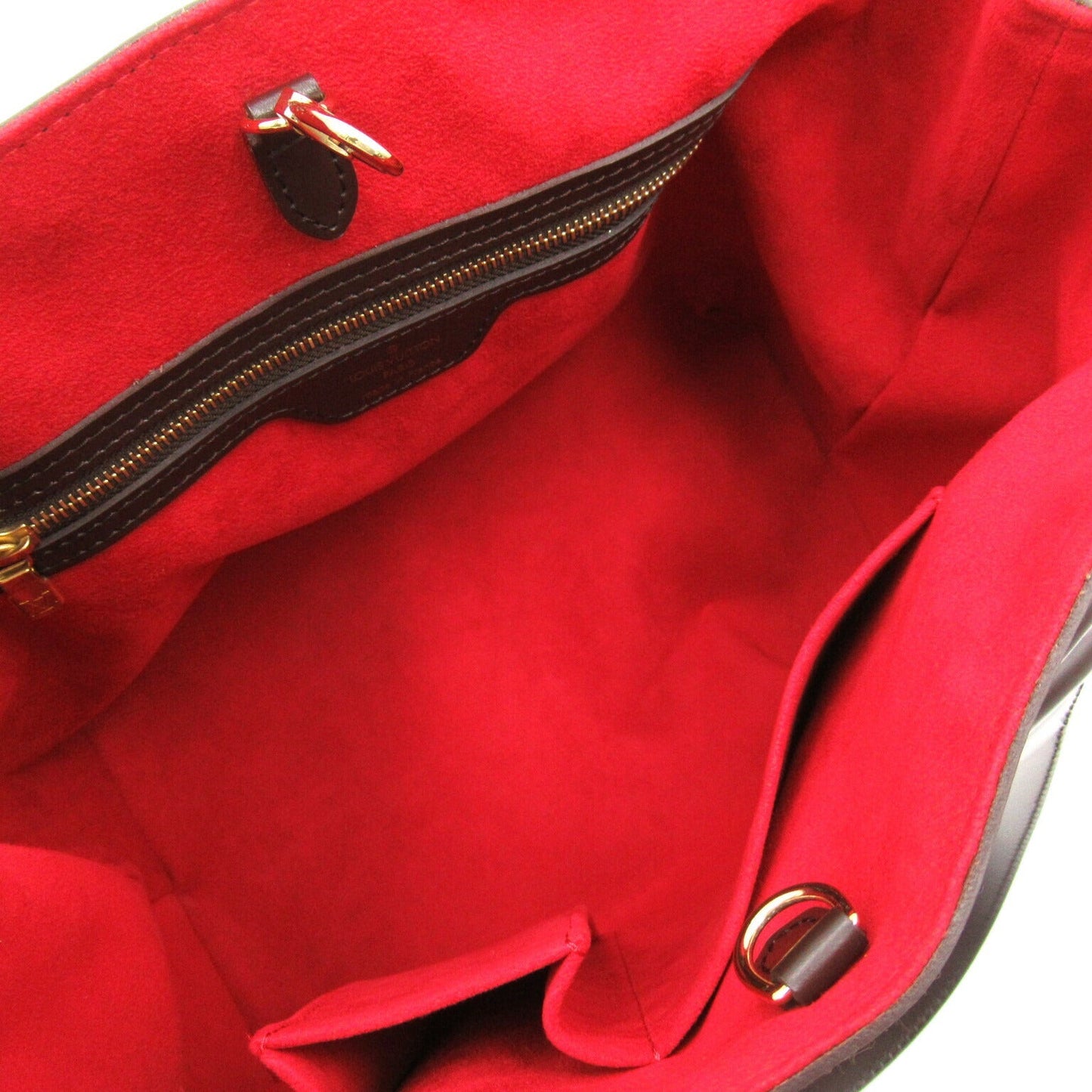 Louis Vuitton Damier Hampstead Tote Bag Brown