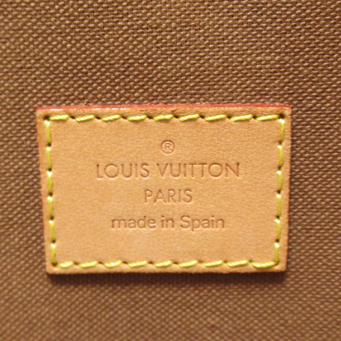Louis Vuitton Lockit Handbag Monogram Brown M40102