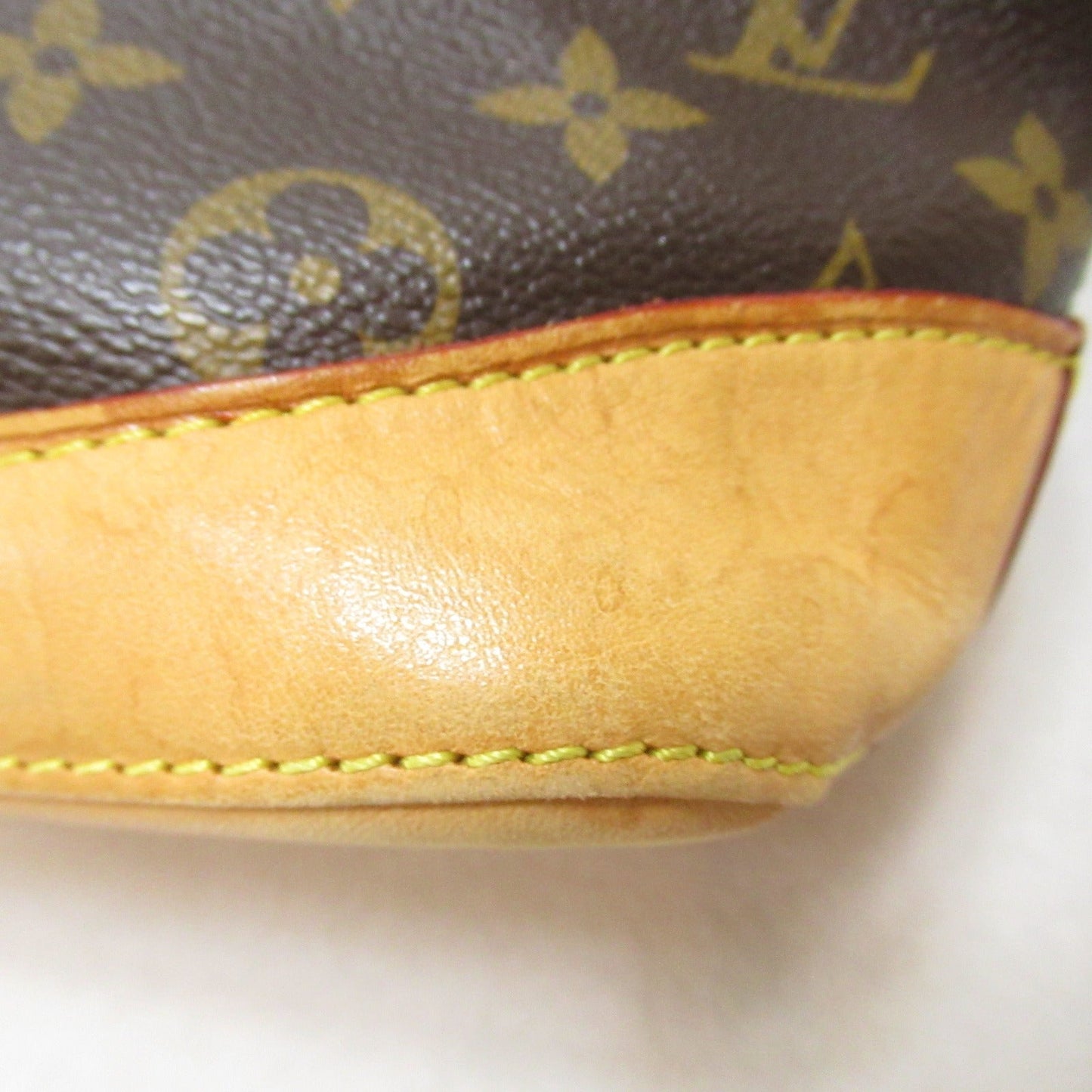 Louis Vuitton Lockit Handbag Monogram Brown M40102