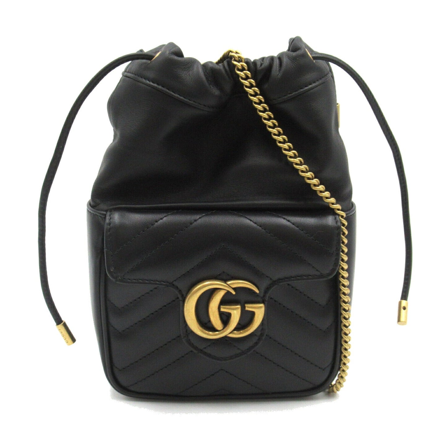 Luxury Gucci Trending 2025 GG Marmont Mini Bucket Shoulder Bag