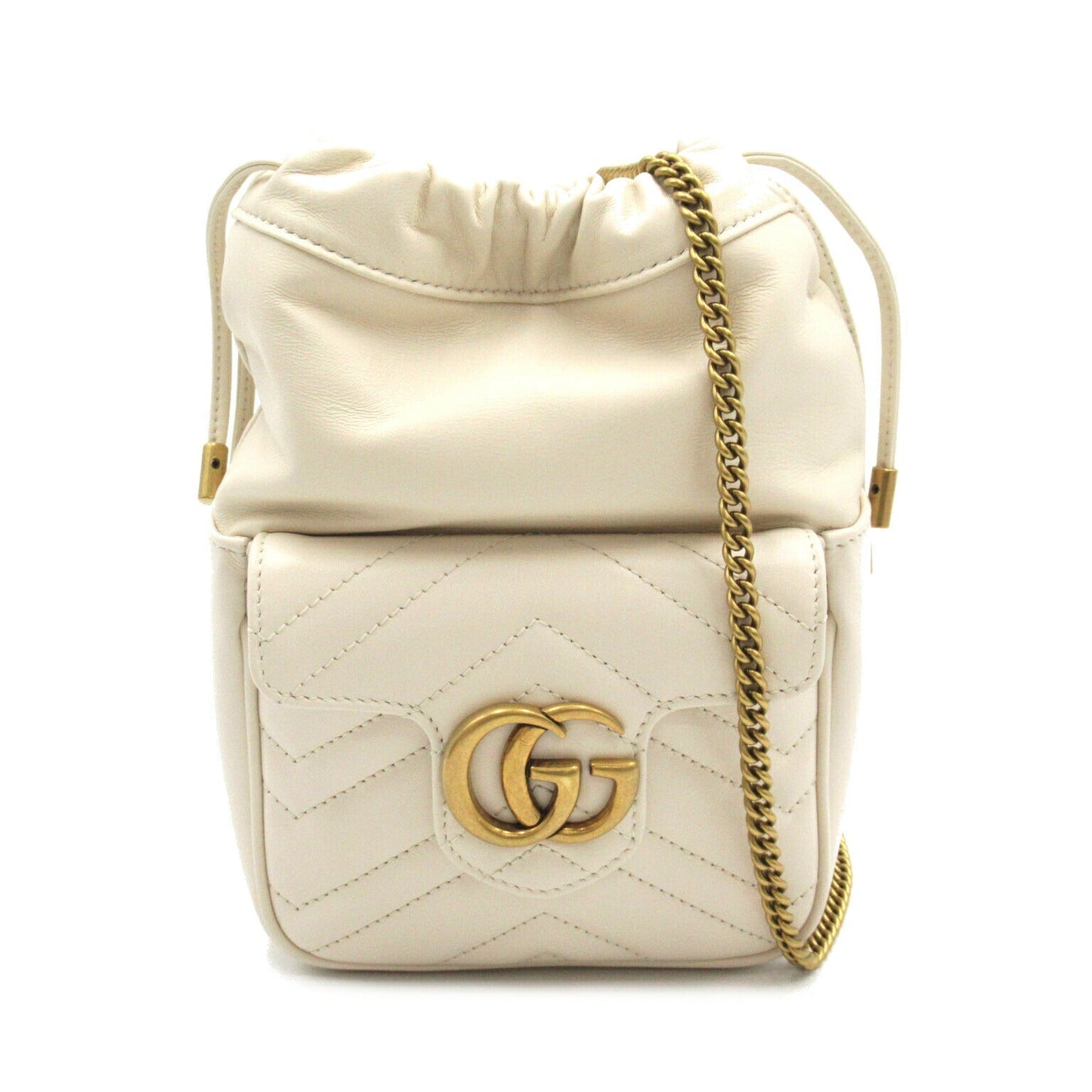 Luxury Gucci Trending 2025 GG Marmont Mini Bucket Shoulder Bag