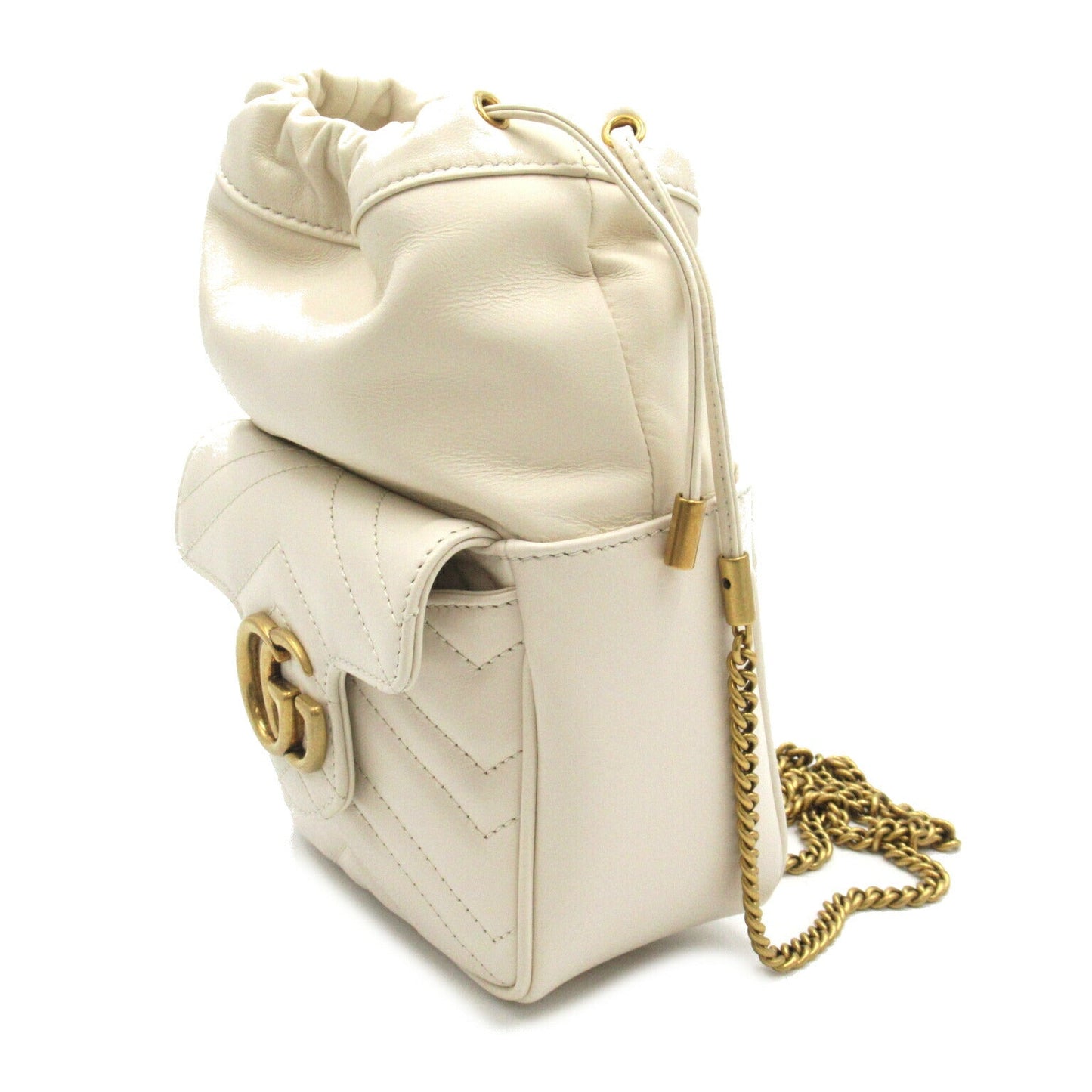 Luxury Gucci Trending 2025 GG Marmont Mini Bucket Shoulder Bag