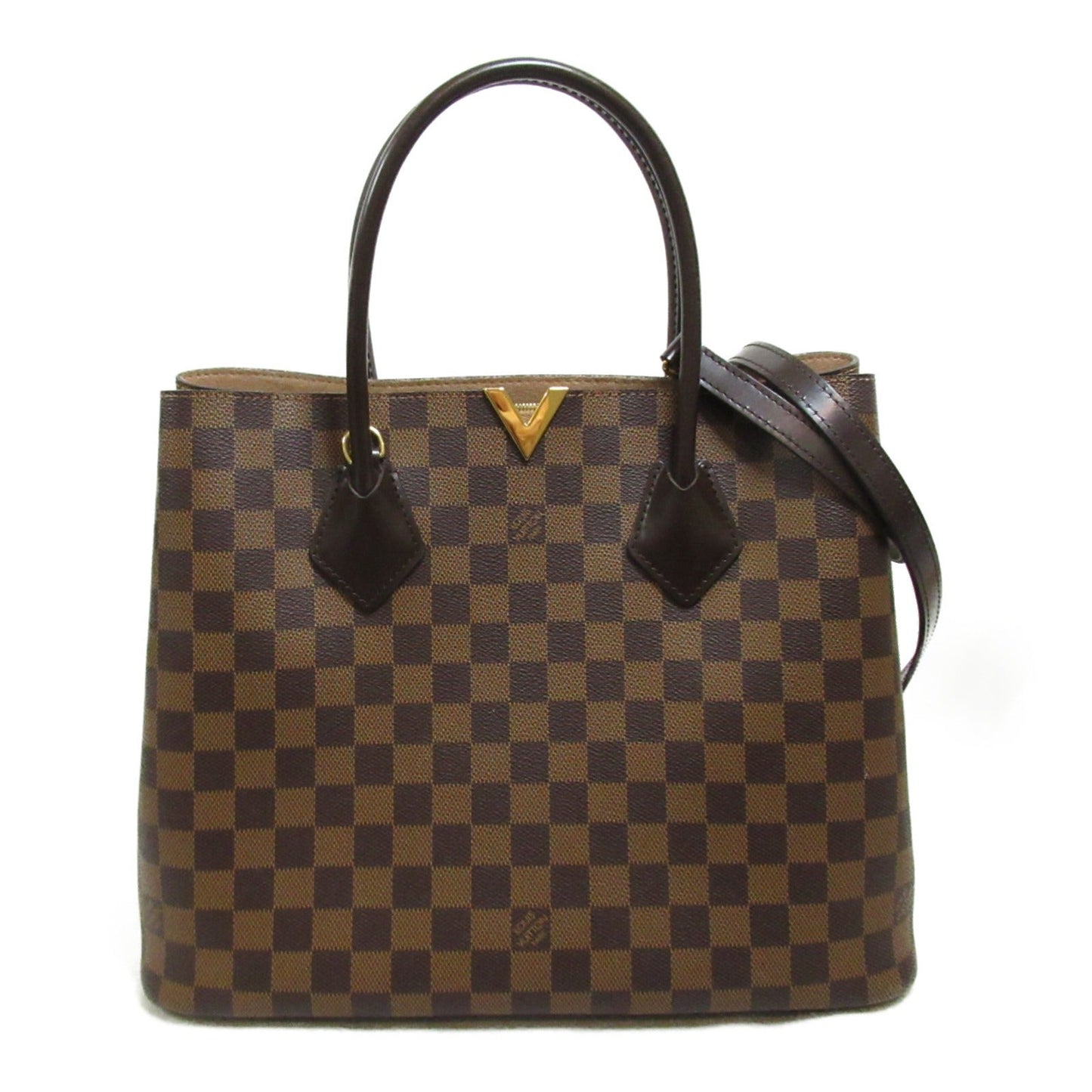 Louis Vuitton Kensington Shoulder Bag Black N41435