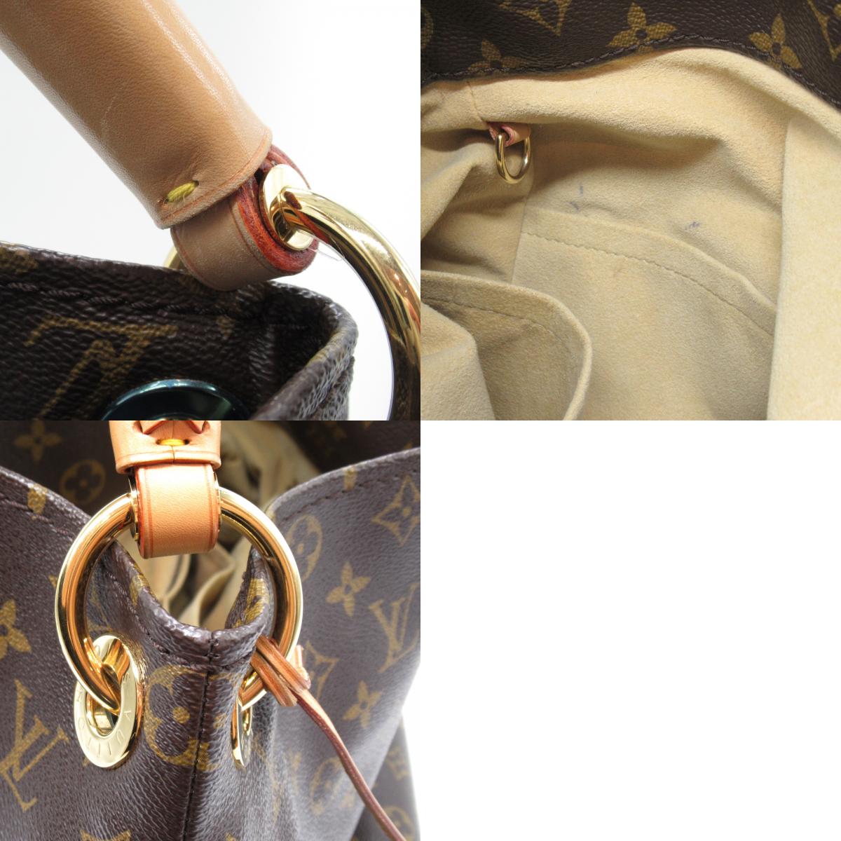 Louis Vuitton Artsy MM Handbag Monogram Brown