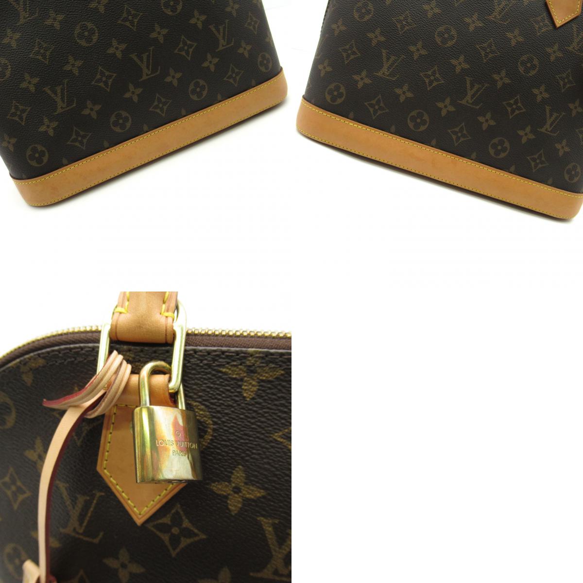 Louis Vuitton Alma PM Handbag Monogram Brown
