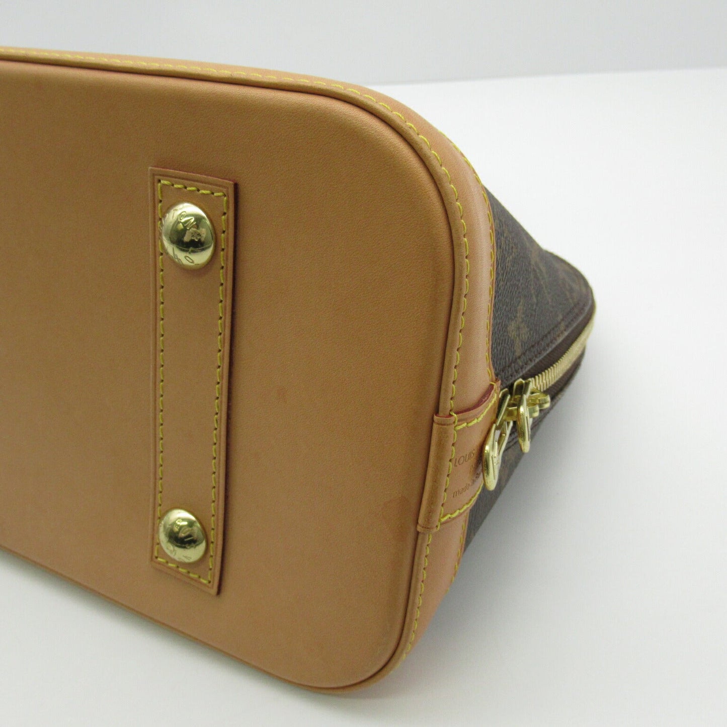 Louis Vuitton Alma PM Handbag Monogram Brown