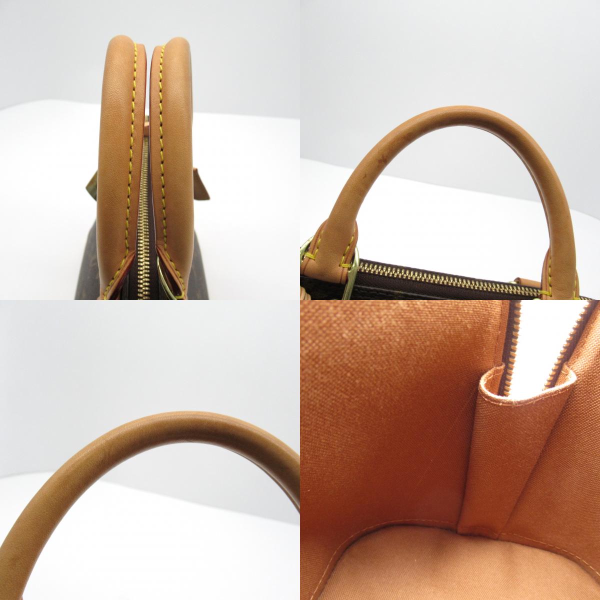 Louis Vuitton Alma PM Handbag Monogram Brown
