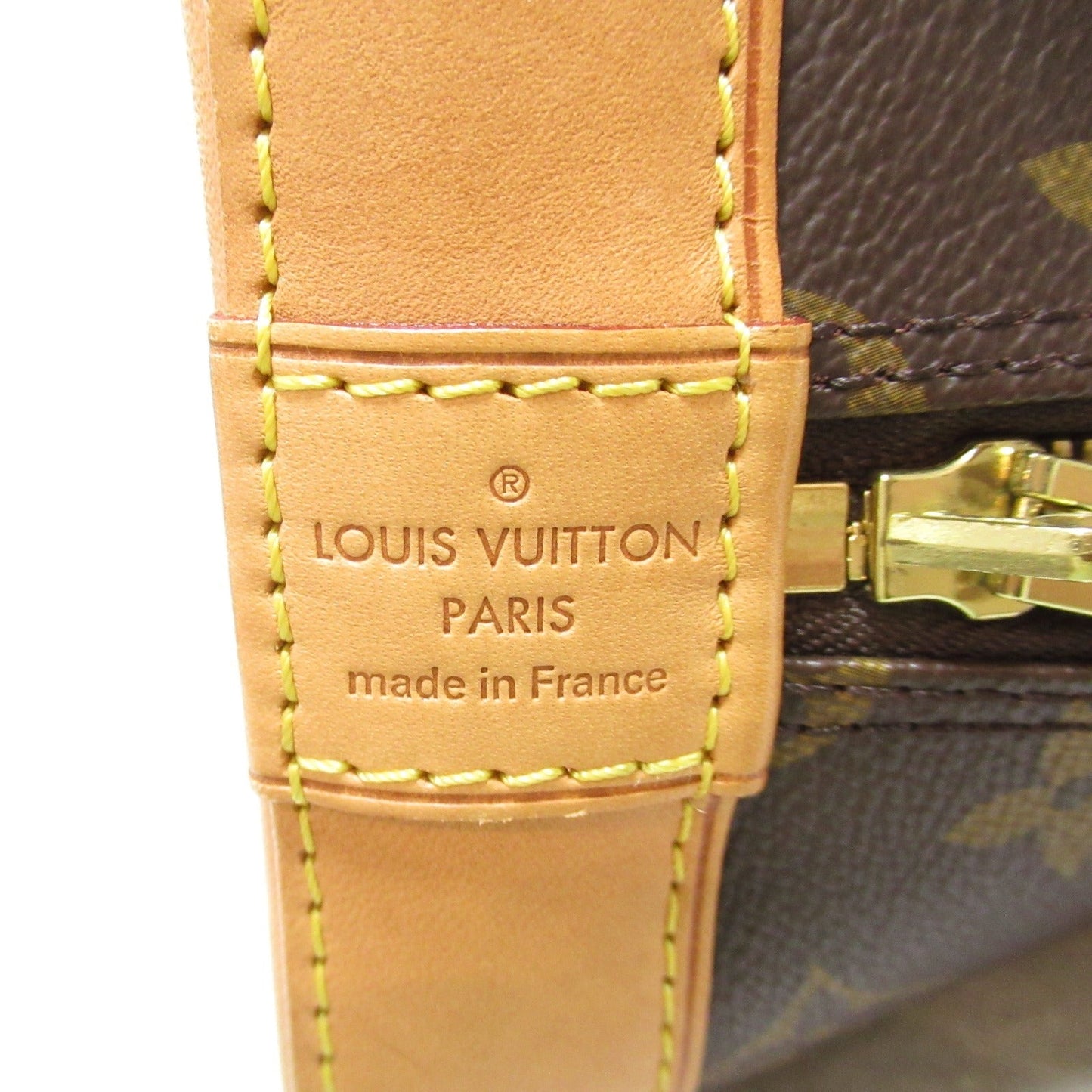 Louis Vuitton Alma PM Handbag Monogram Brown
