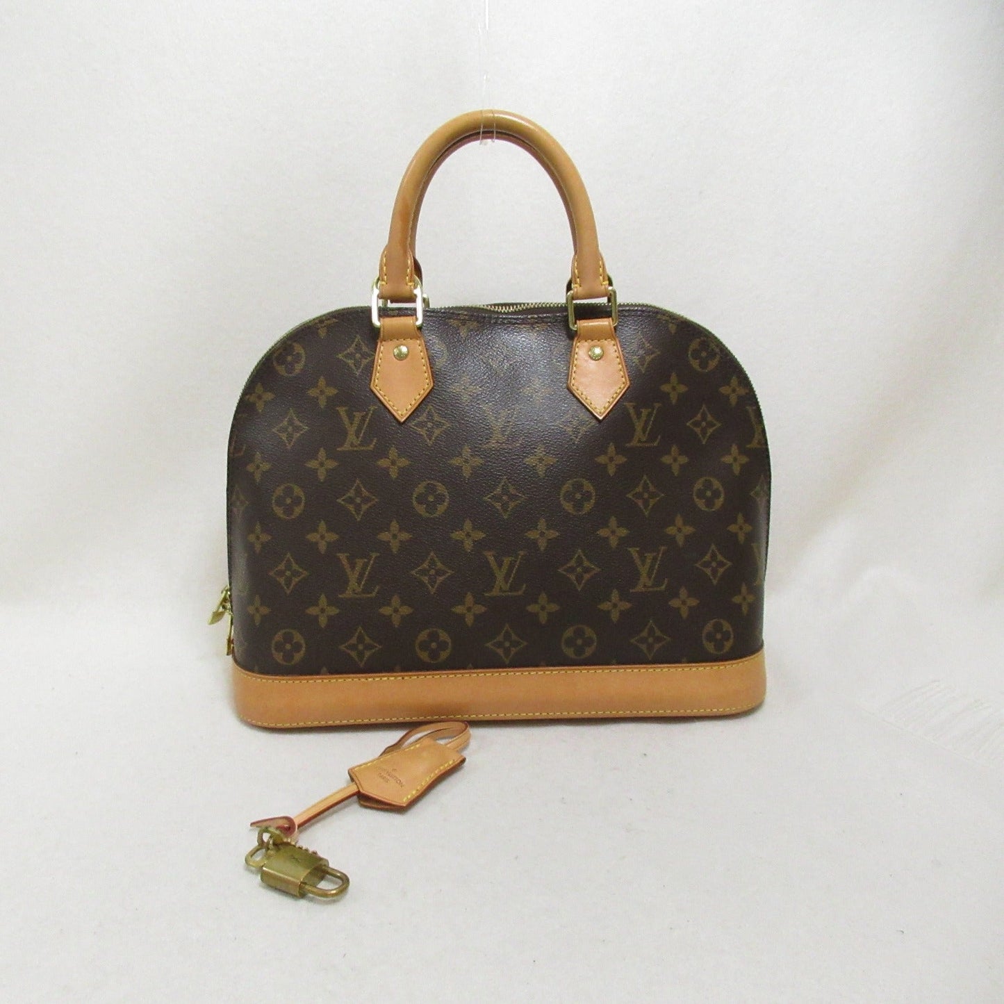 Louis Vuitton Alma PM Handbag Monogram Brown