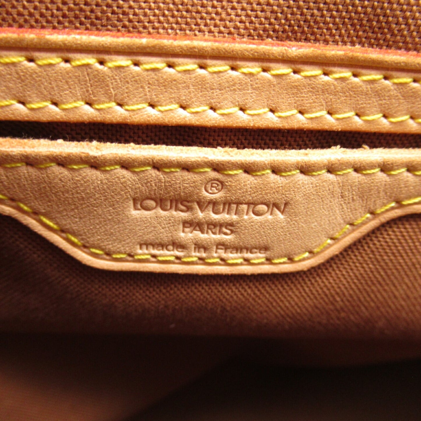 Louis Vuitton Cabas Piano Tote Bag Brown M51148