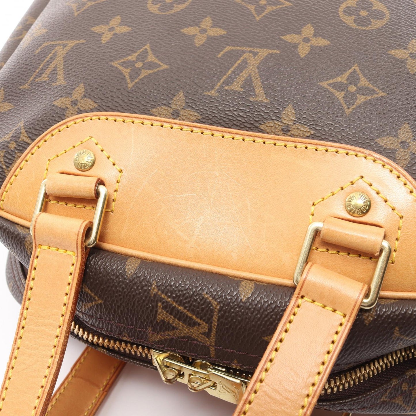 Louis Vuitton Excursion Handbag Monogram Brown