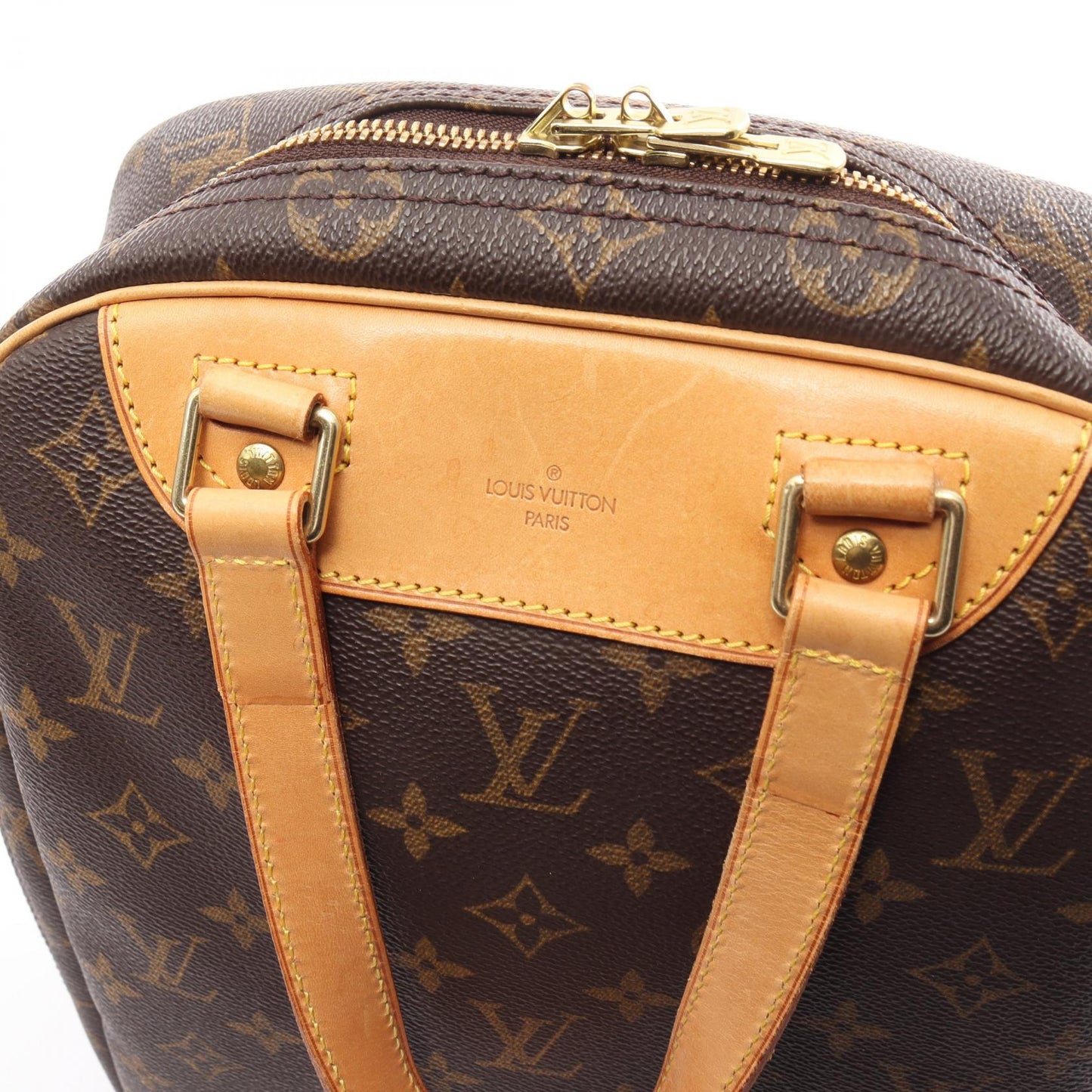 Louis Vuitton Excursion Handbag Monogram Brown