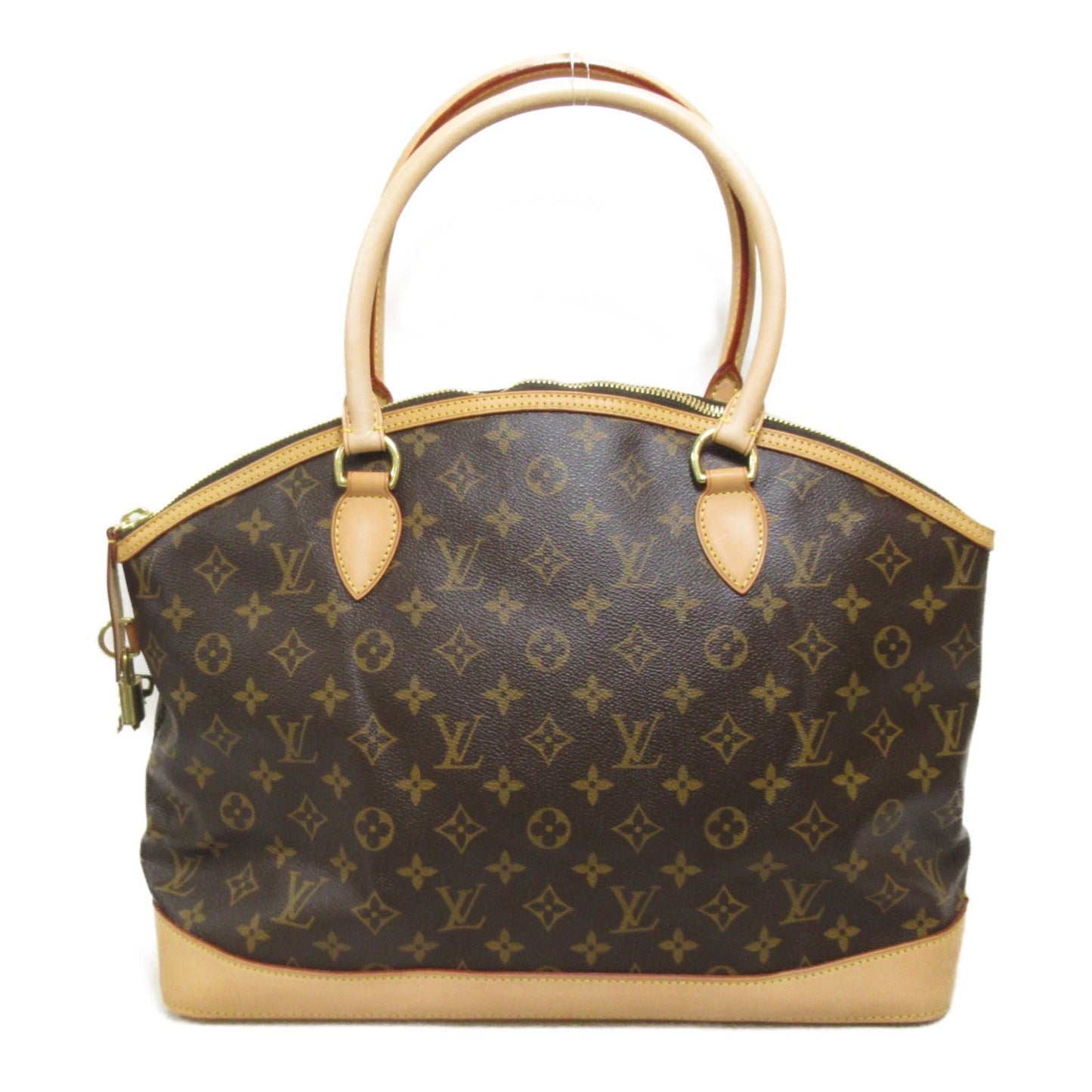 Louis Vuitton Lockit Horizontal Handbag Brown M40104
