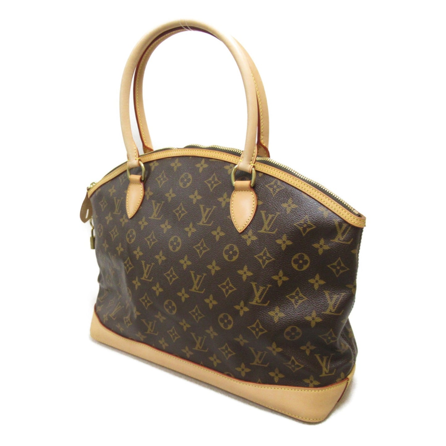 Louis Vuitton Lockit Horizontal Handbag Brown M40104