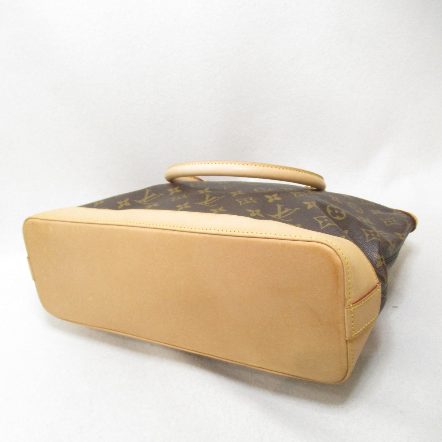 Louis Vuitton Lockit Horizontal Handbag Monogram Brown