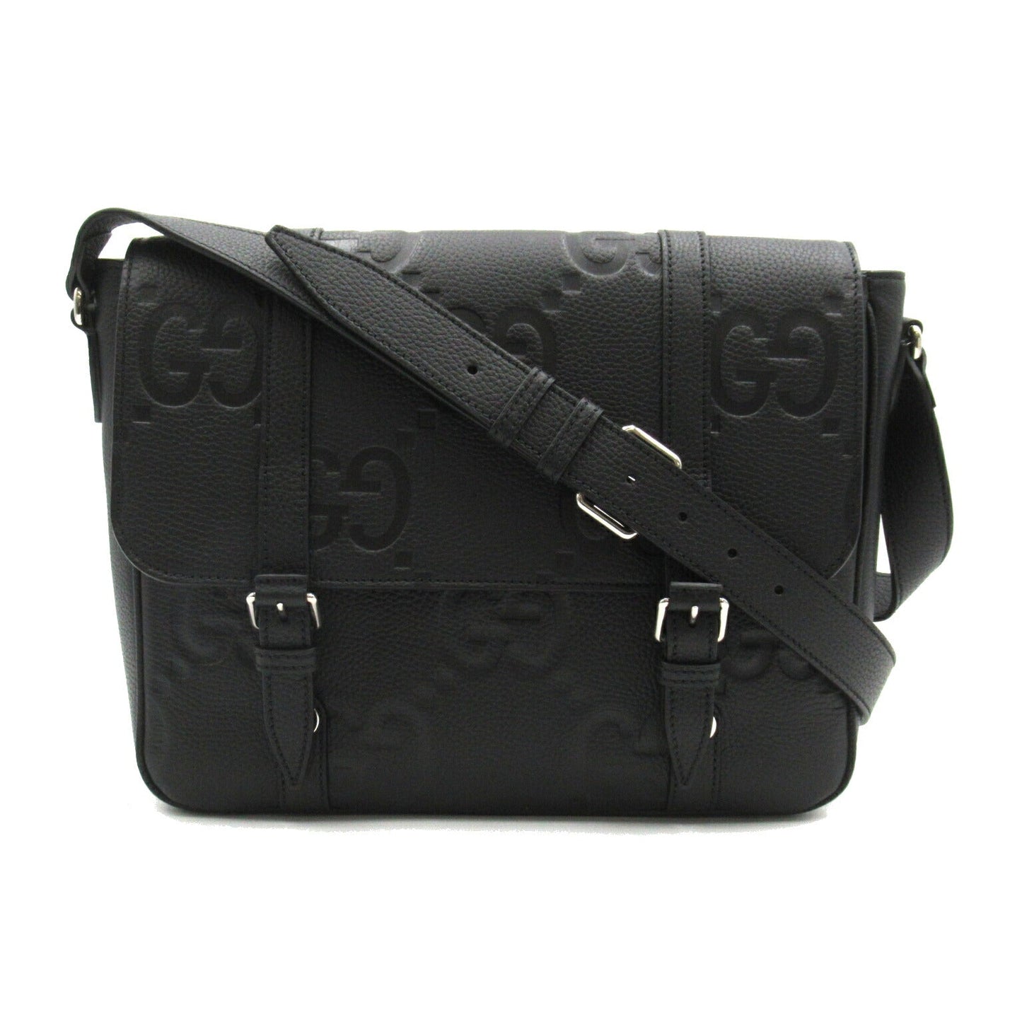 Luxury Gucci Trending 2025 Jumbo GG Medium Messenger Bag Leather