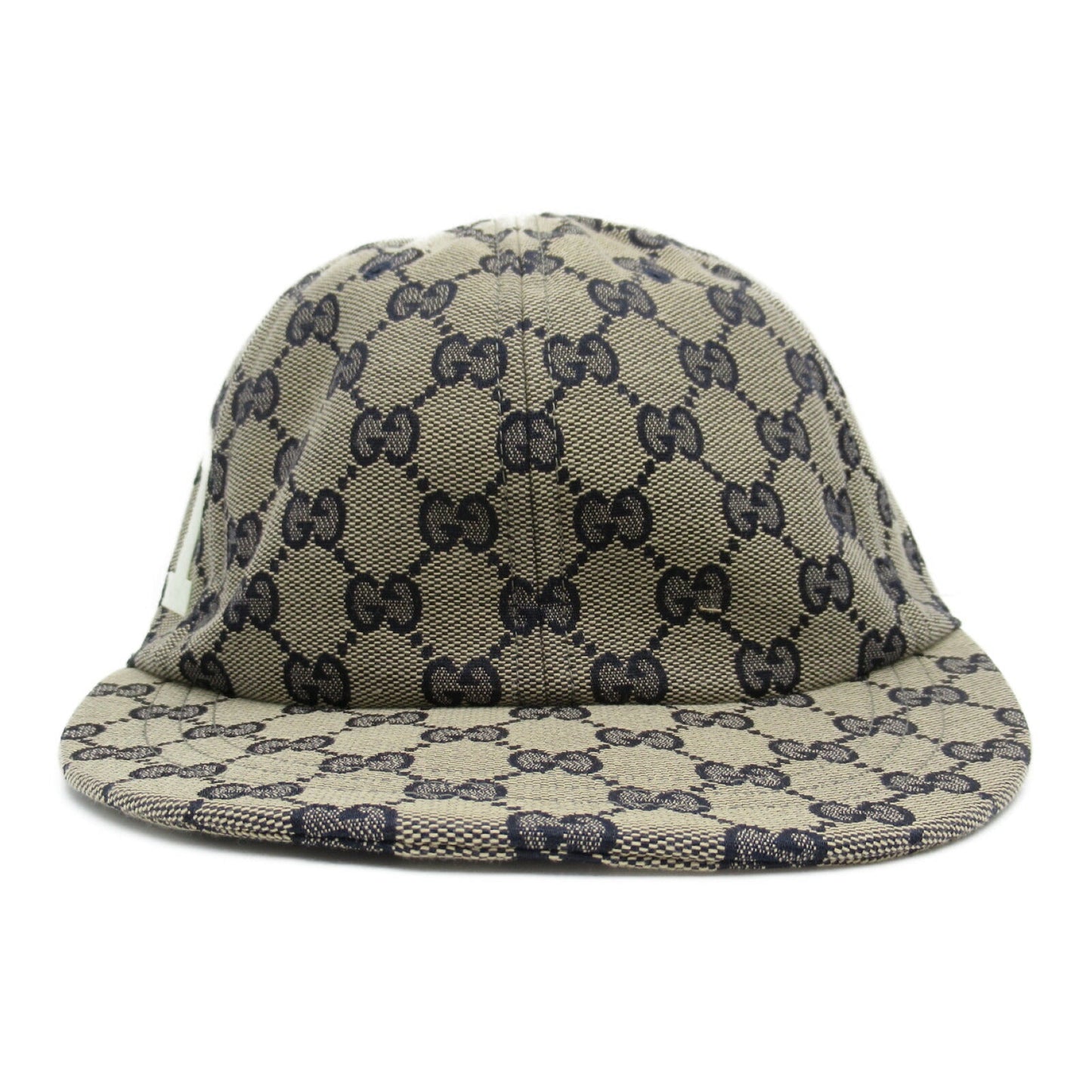 Luxury Gucci Trending 2025 GG Canvas Cotton Baseball Cap Blue