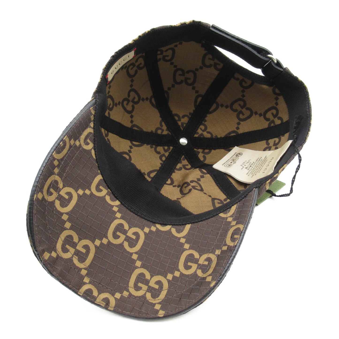 Luxury Gucci Trending 2025 Polyester Baseball Cap Beige Unisex