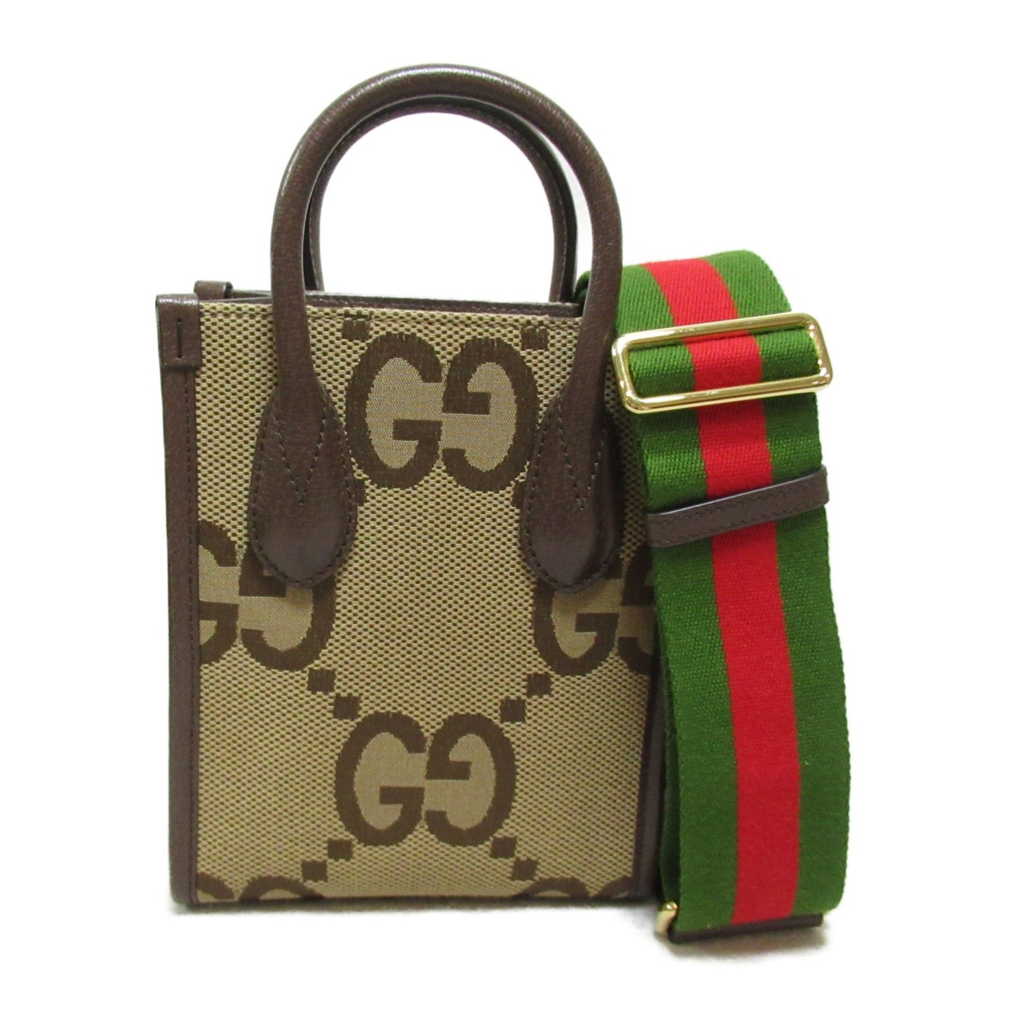 Luxury Gucci Trending 2025 Jumbo GG 2way Shoulder Bag Leather Canvas