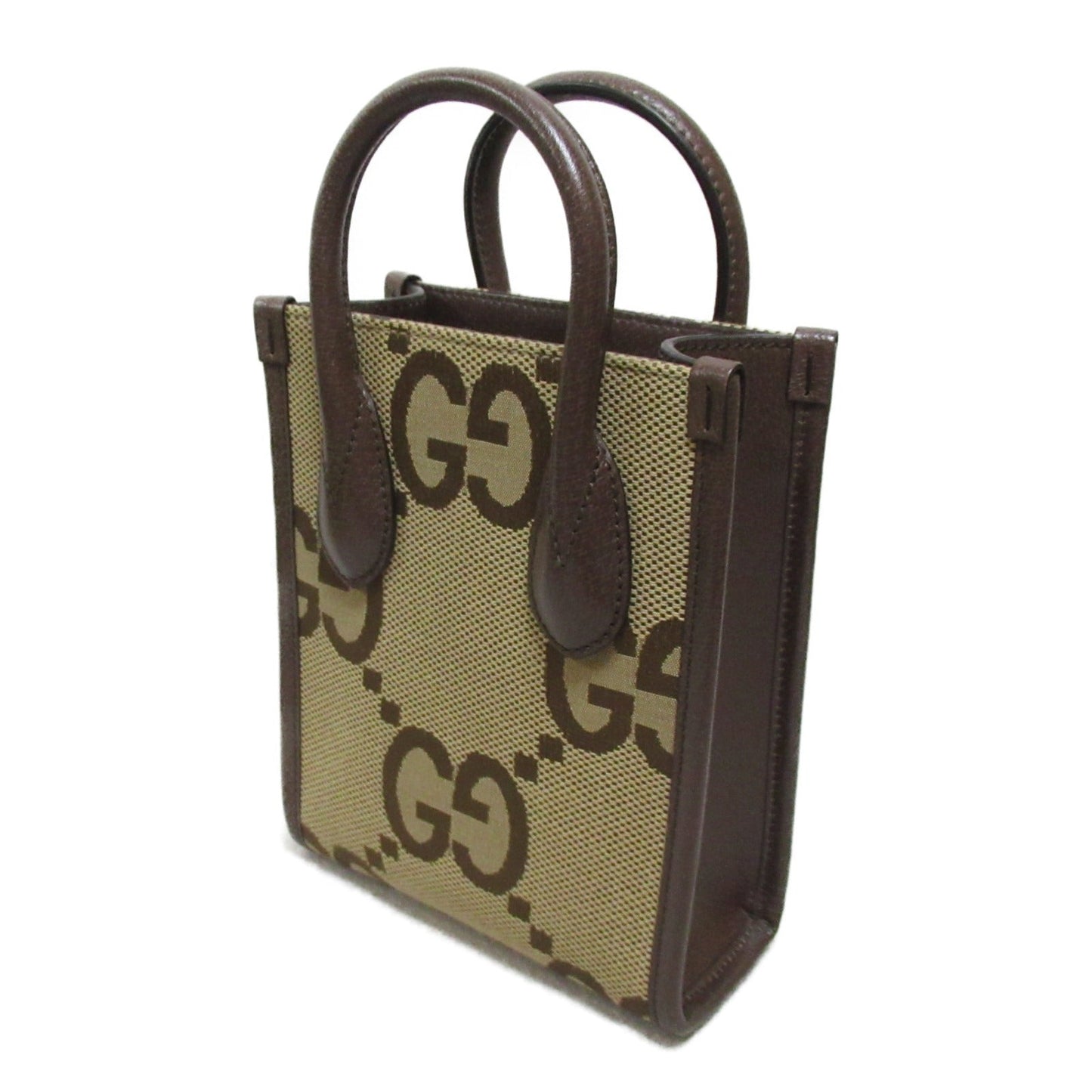 Luxury Gucci Trending 2025 Jumbo GG 2way Shoulder Bag Leather Canvas