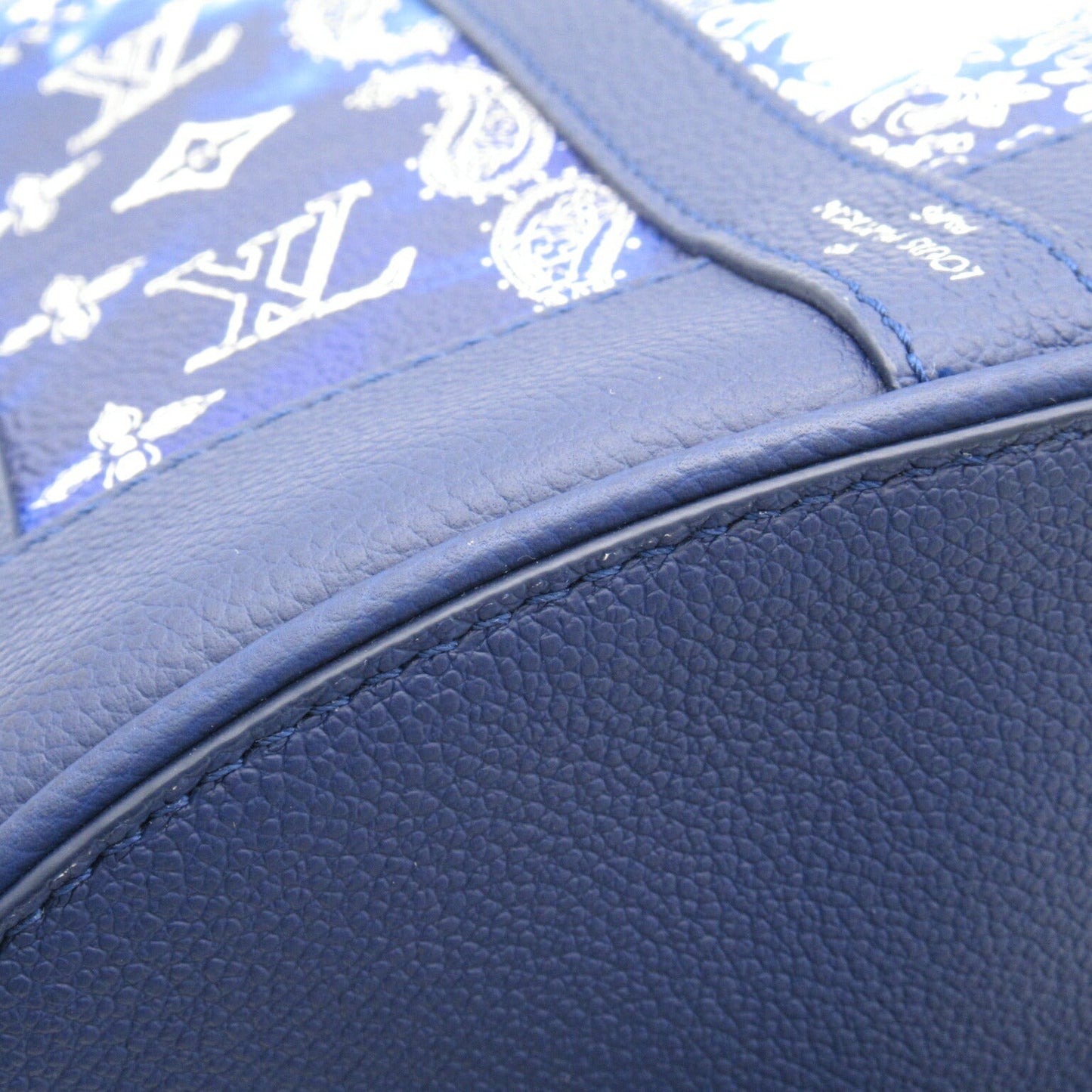 Louis Vuitton Randonee PM Shoulder Bag Blue M20562
